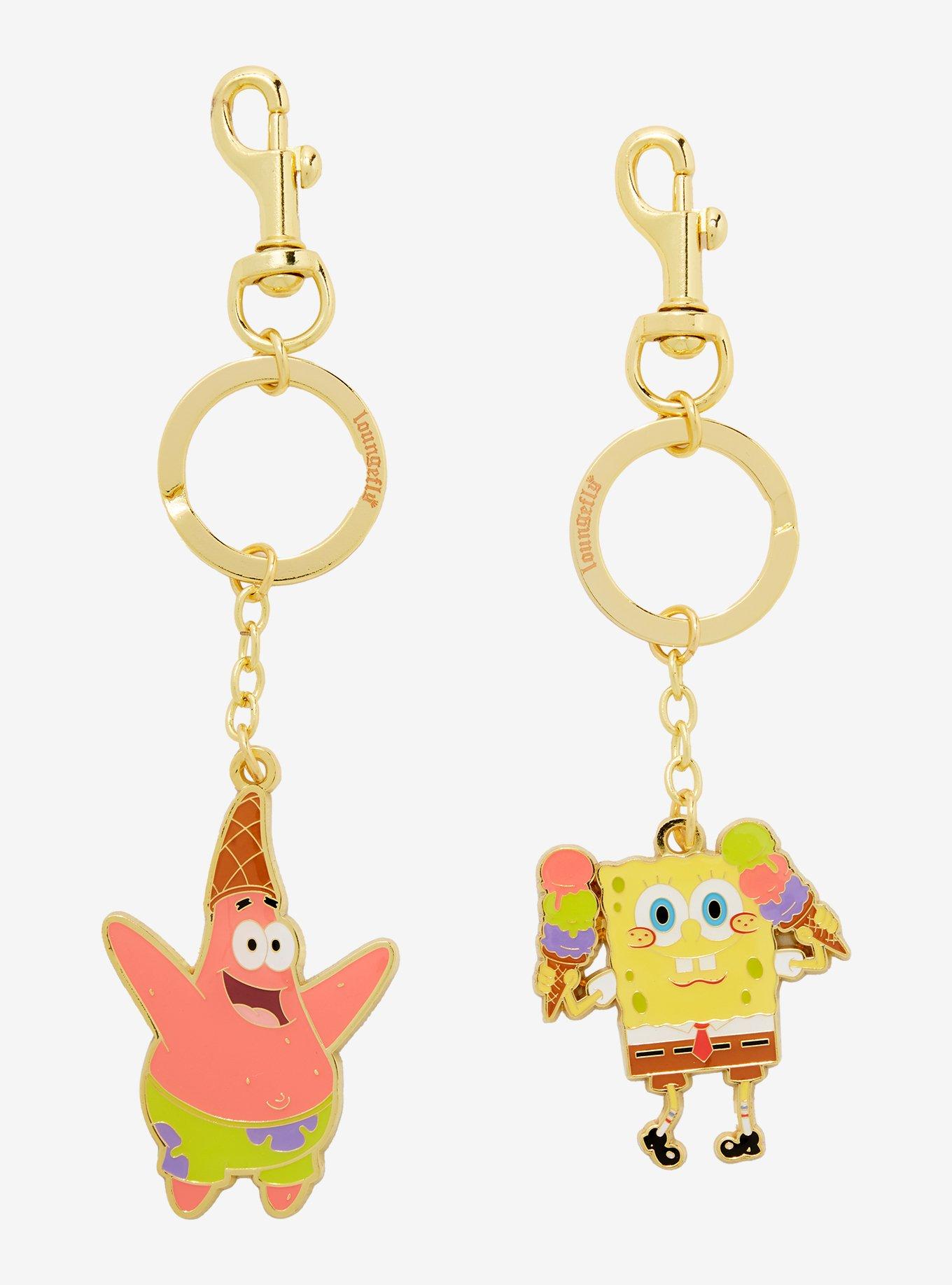 SpongeBob SquarePants SpongeBob and Patrick Bestie Keychain Set