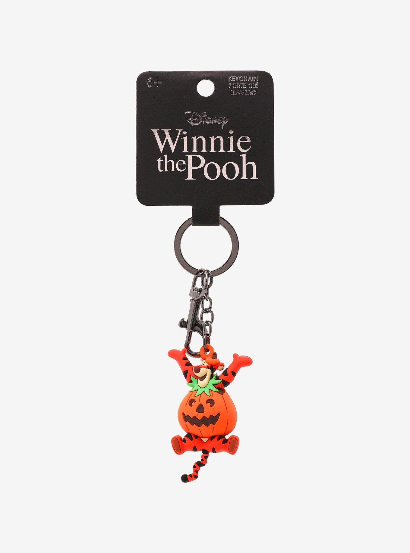 Loungefly Disney Winnie the Pooh Tigger Pumpkin 3D Keychain - BoxLunch Exclusive, , hi-res