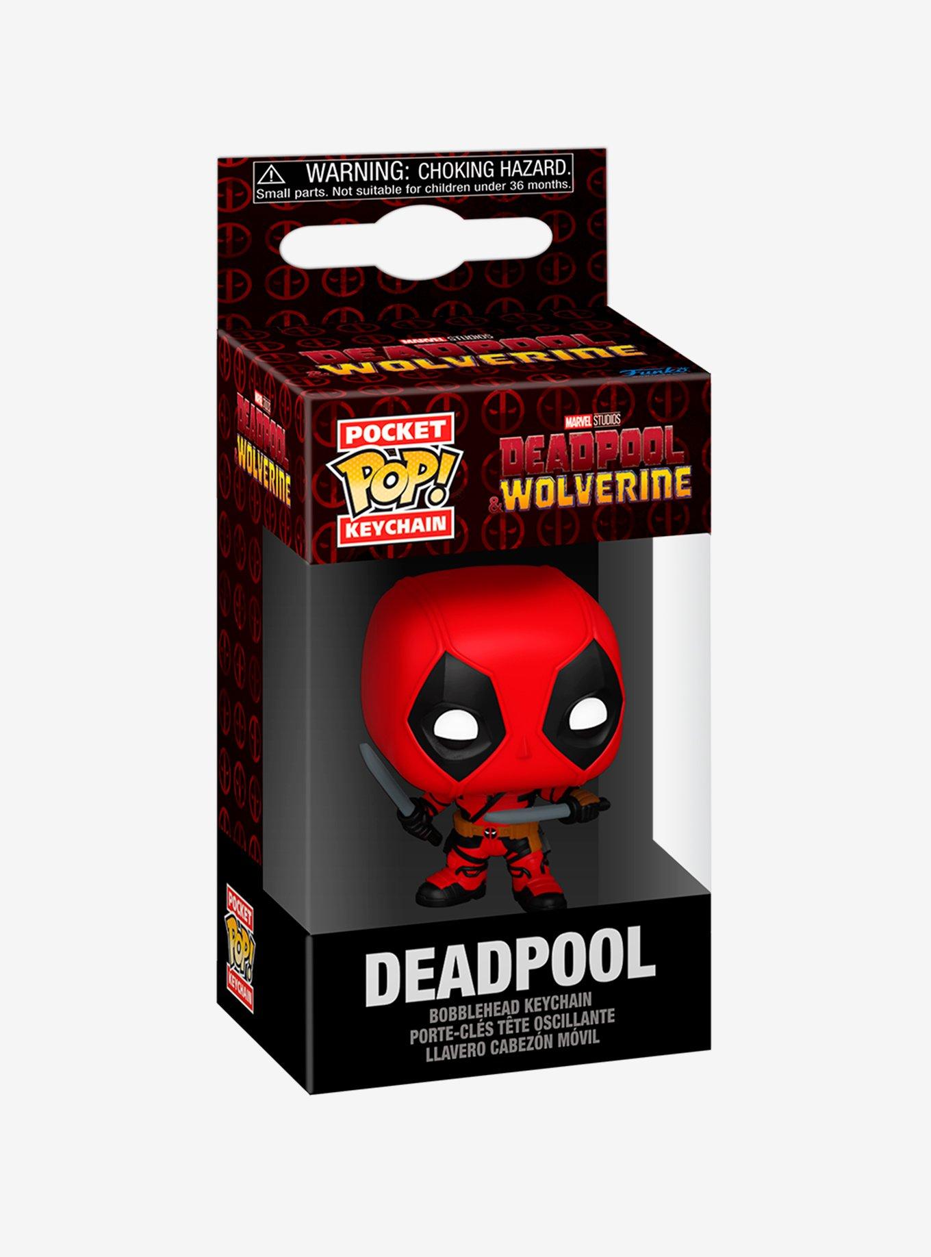 Funko Pocket Pop! Marvel Deadpool & Wolverine Deadpool Vinyl Keychain, , hi-res