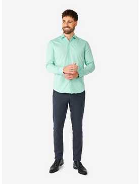 Magic Mint Long Sleeve Button-Up Shirt, , hi-res