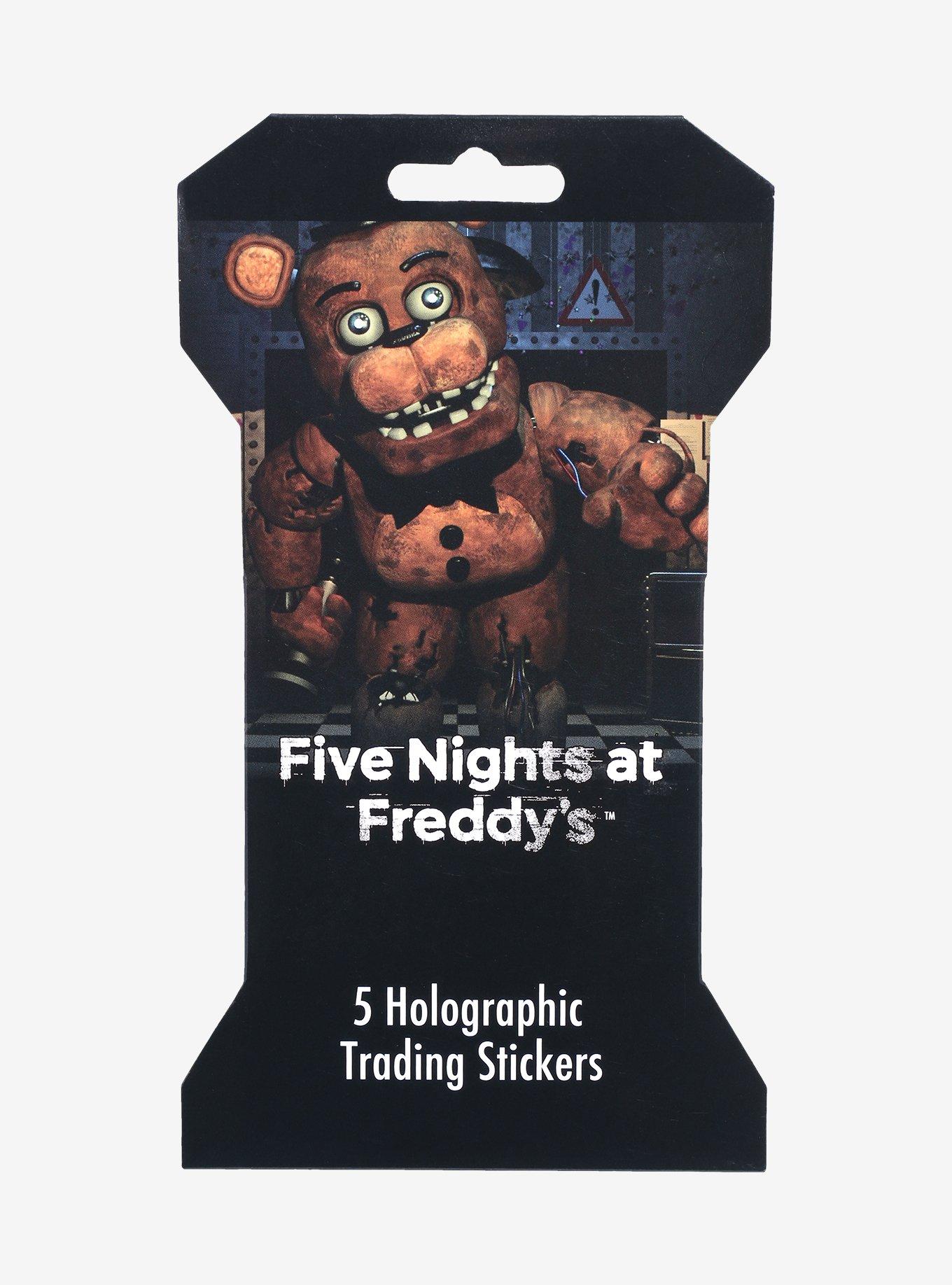 Five Nights at Freddy's Holographic Blind Bag Trading Sticker Pack