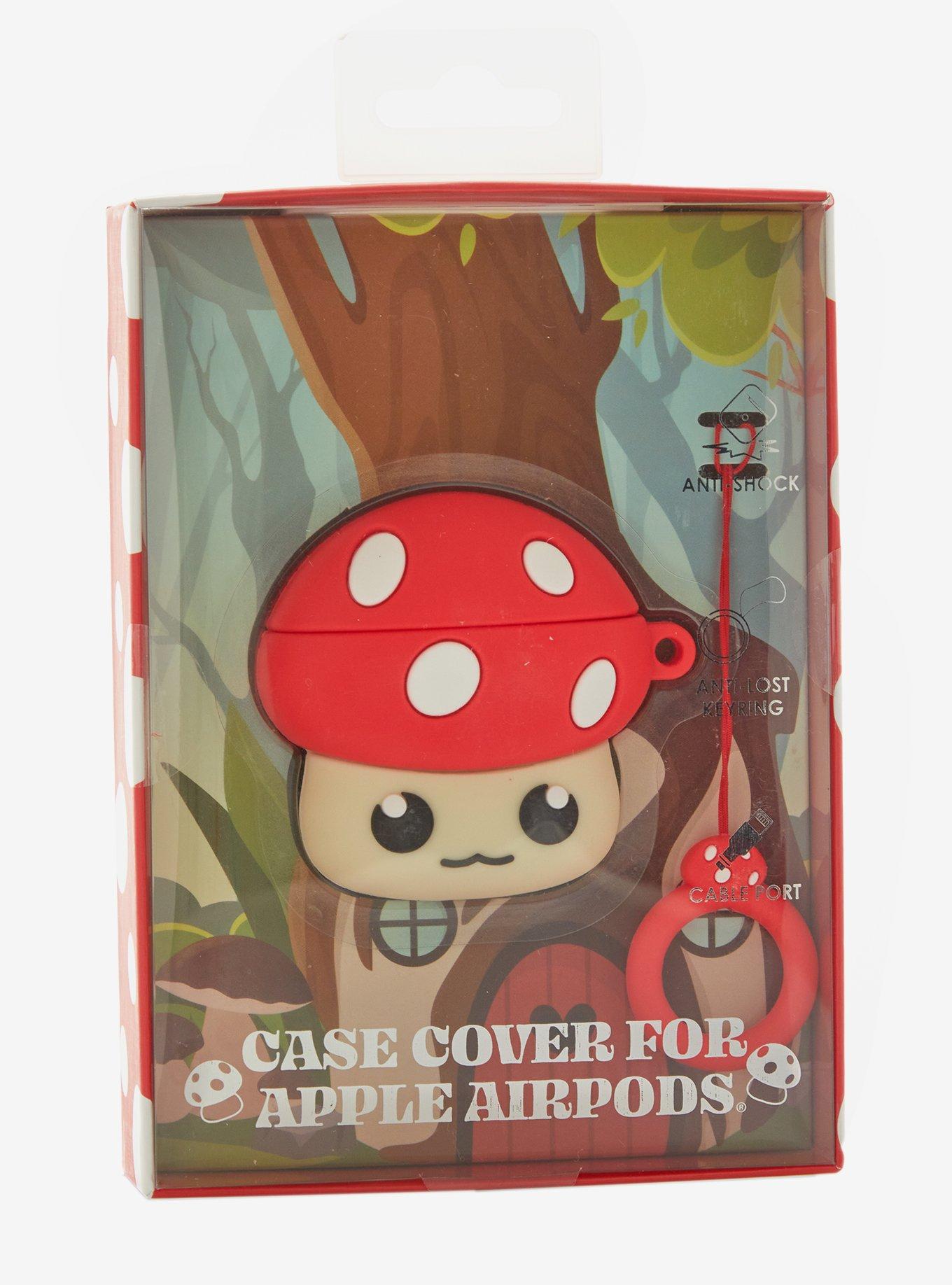 Chibi Mushroom Wireless Earbud Case Cover