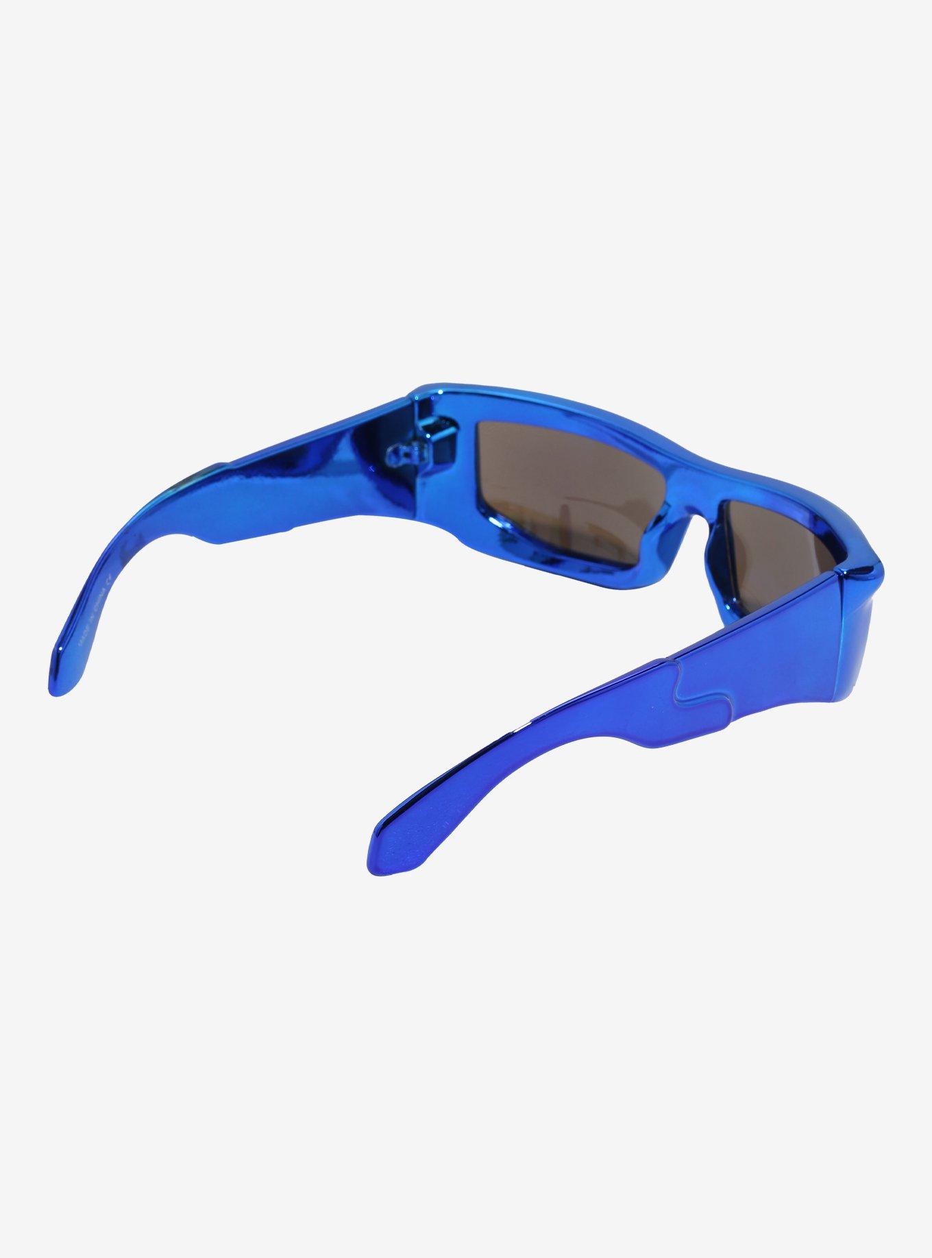 Blue Y2K Sunglasses, , hi-res