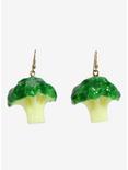 Broccoli Figural Earrings, , alternate