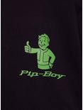 Fallout Pip-Boy Vault Boy Tonal Portrait T-Shirt - BoxLunch Exclusive, BLACK, alternate