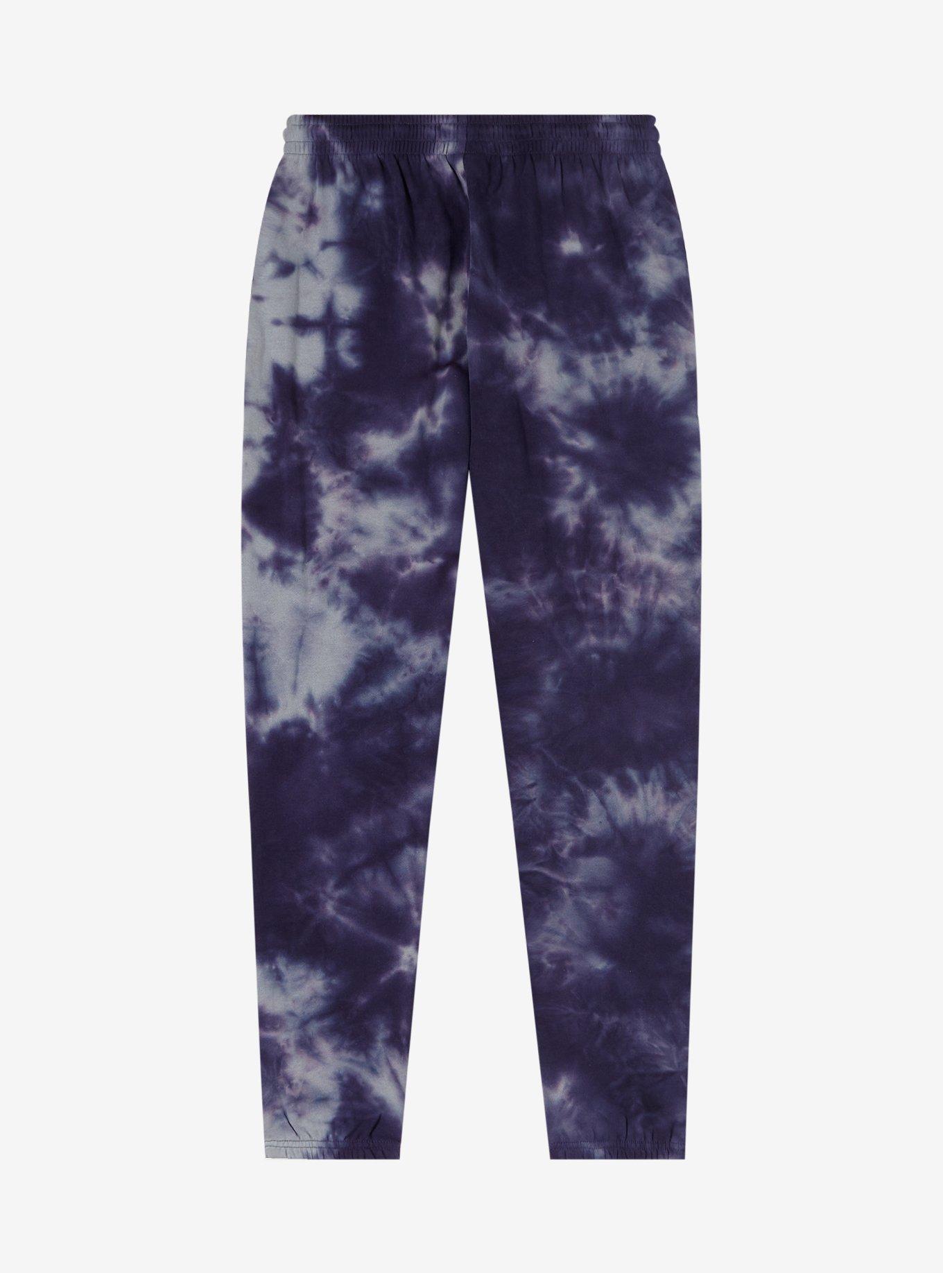 Harry Potter Ravenclaw Alumni Tie-Dye Wash Joggers &mdash; BoxLunch Exclusive, BLUE, alternate