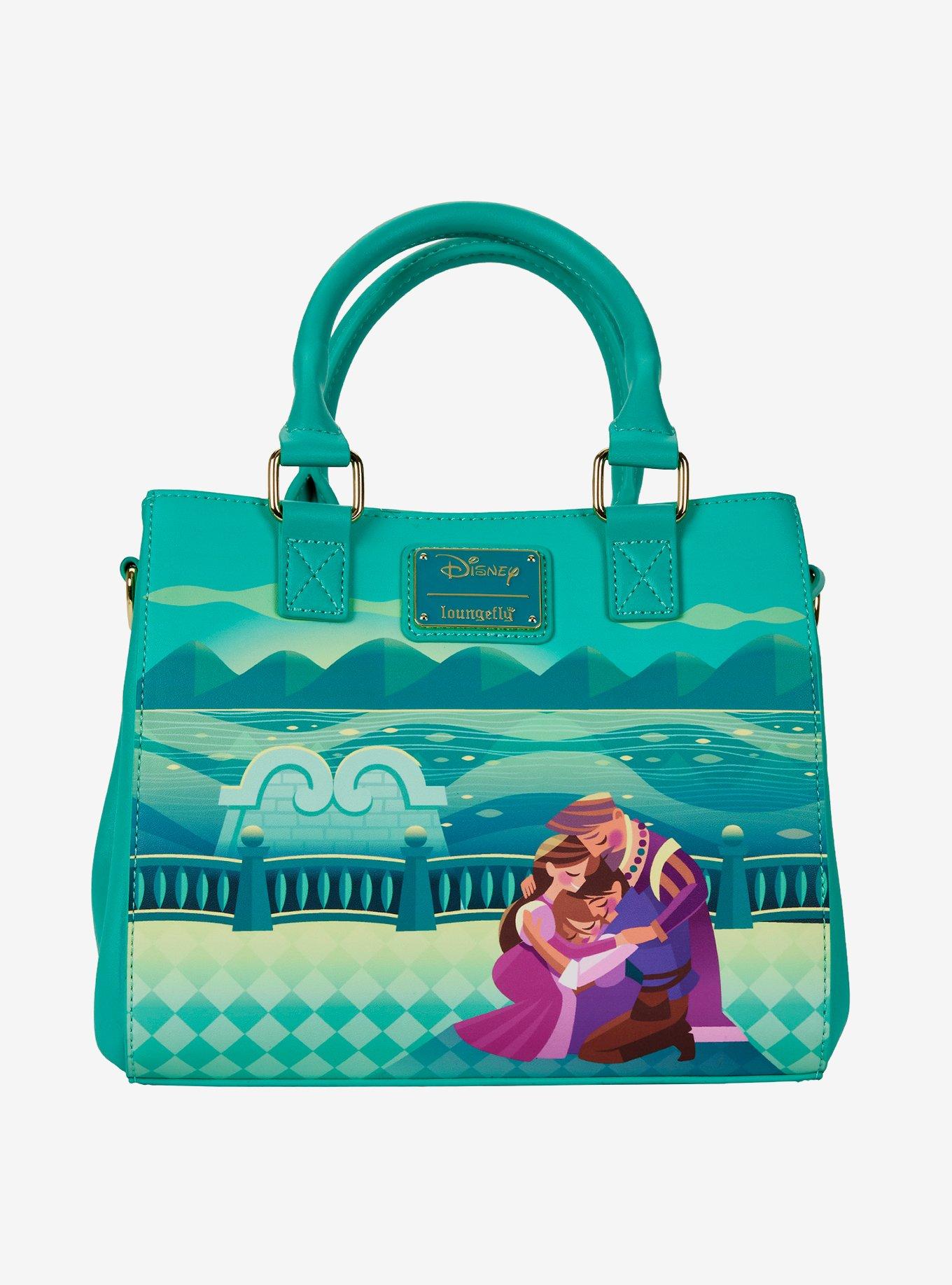 Loungefly Tangled Lantern Scene Satchel Bag, , alternate