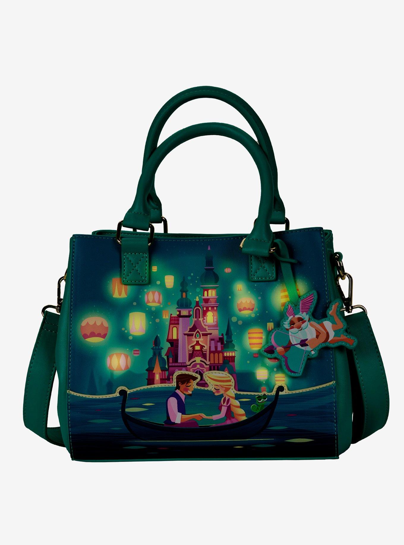 Loungefly Tangled Lantern Scene Satchel Bag, , alternate