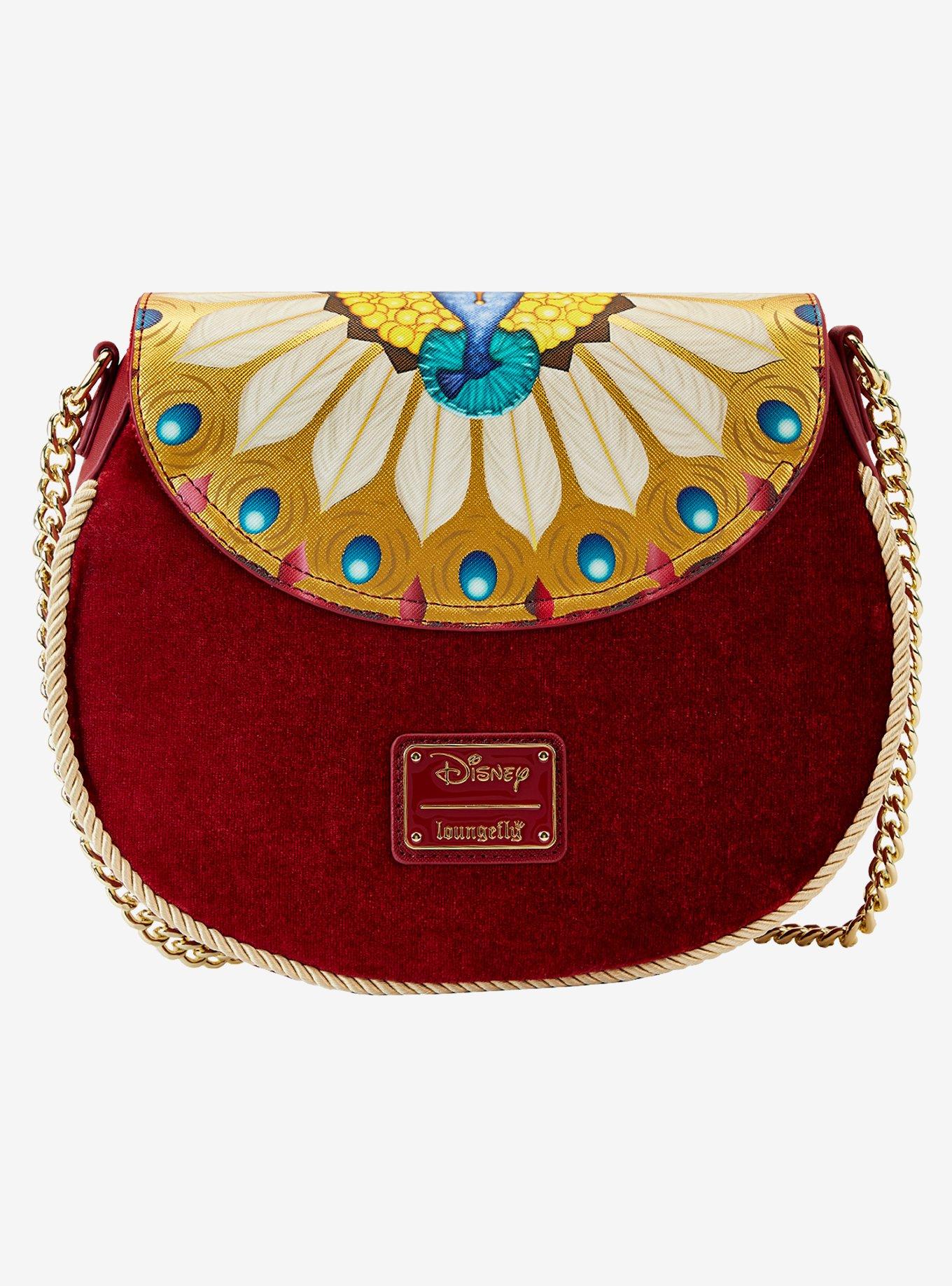 Loungefly Disney Snow White And The Seven Dwarfs Evil Queen Crossbody Bag, , alternate