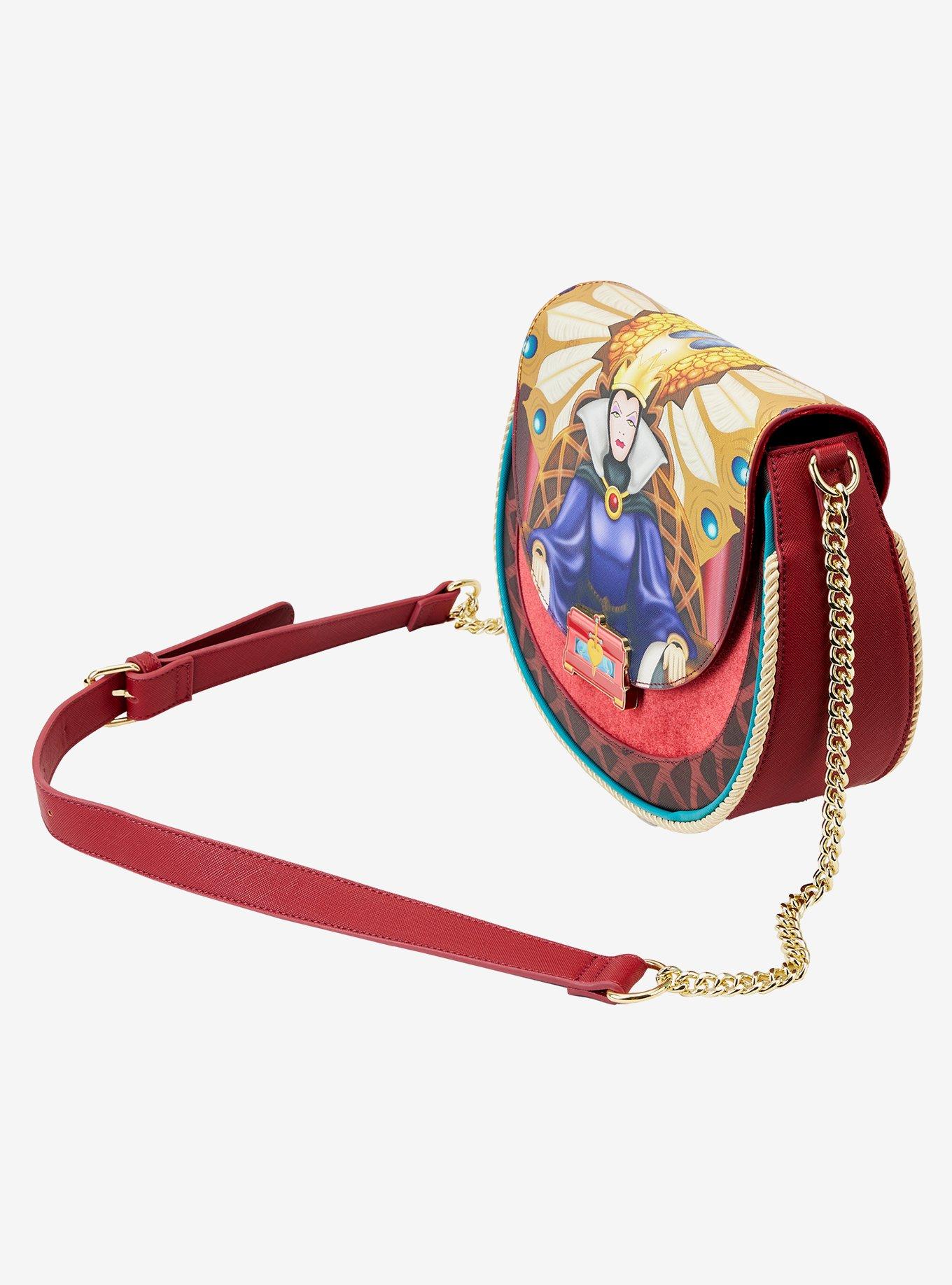 Loungefly Disney Snow White And The Seven Dwarfs Evil Queen Crossbody Bag, , alternate