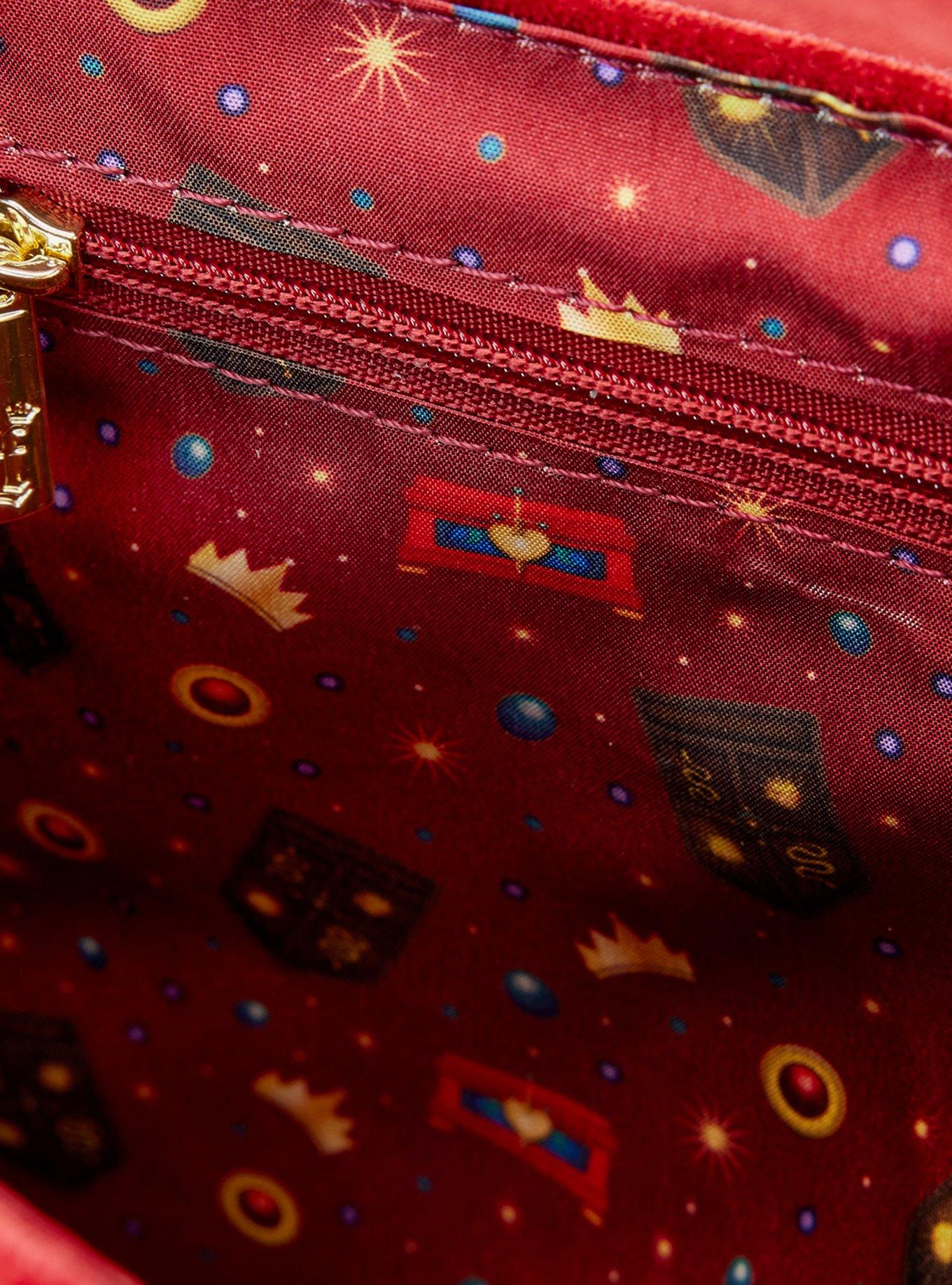 Loungefly Disney Snow White And The Seven Dwarfs Evil Queen Crossbody Bag, , alternate