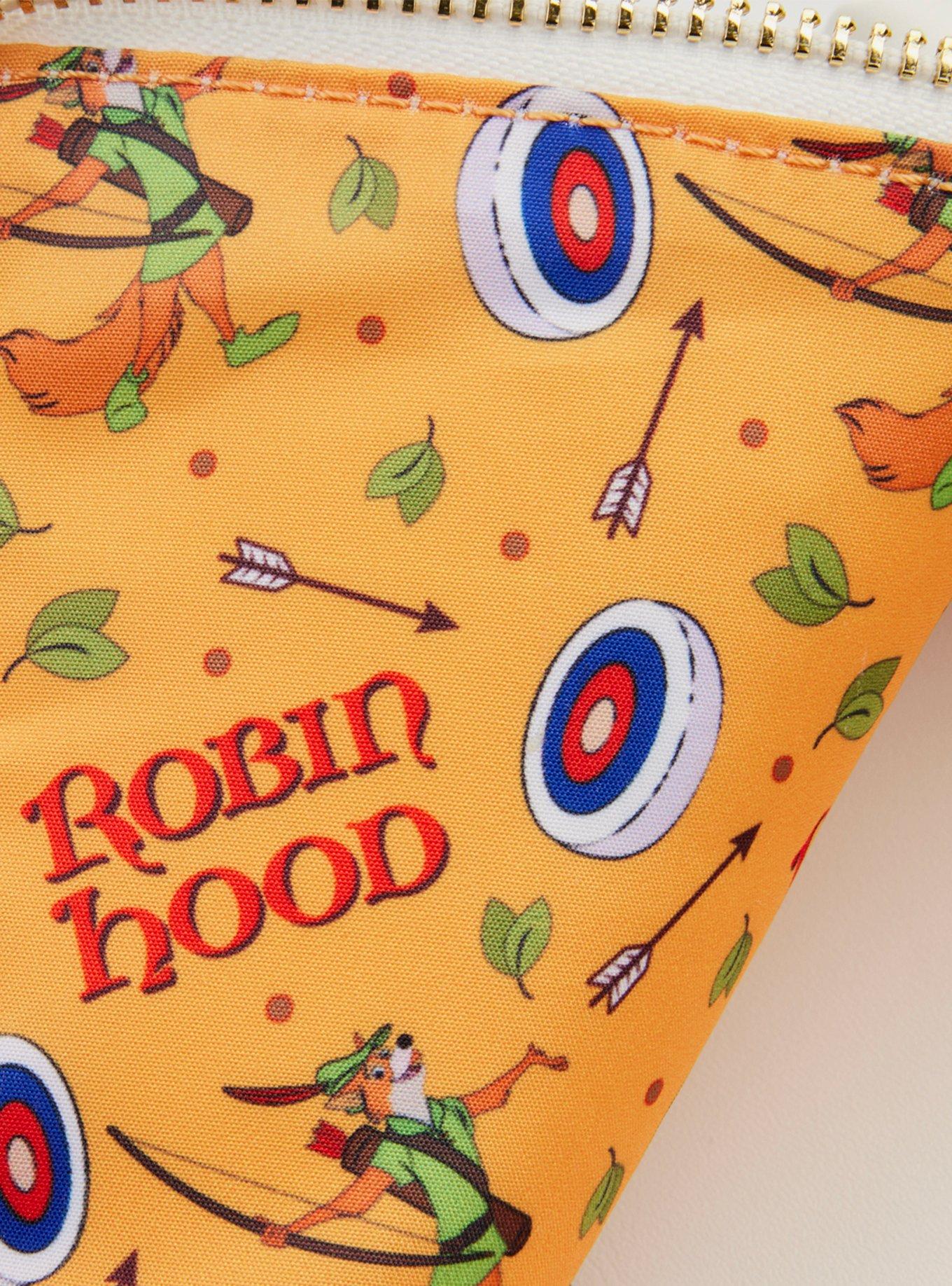 Loungefly Disney Robin Hood Book Convertible Crossbody Bag, , alternate