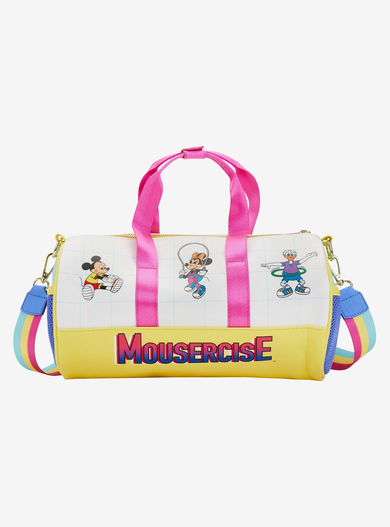 Loungefly Disney Mousercise Duffle Bag, , alternate