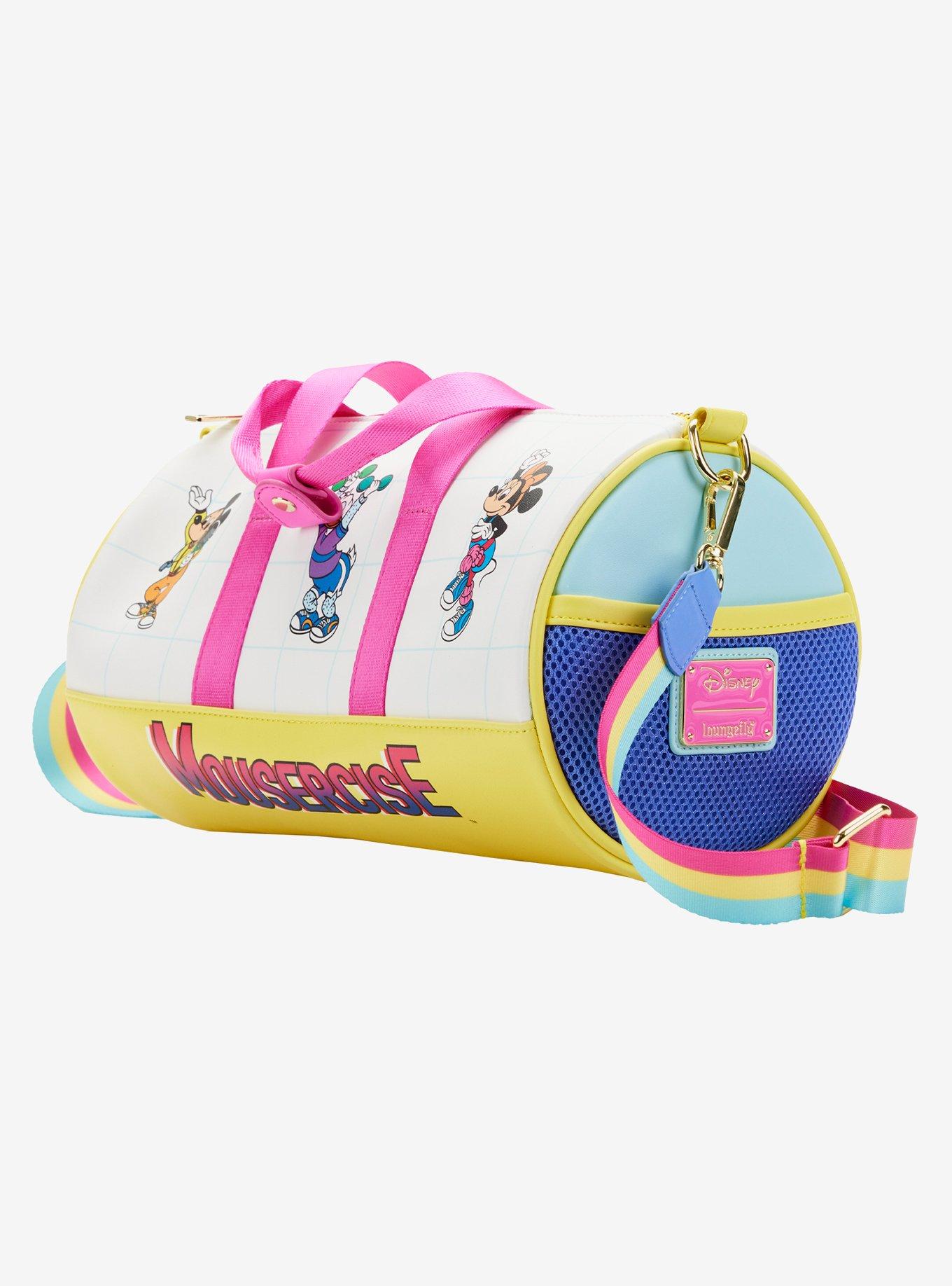 Loungefly Disney Mousercise Duffle Bag, , alternate
