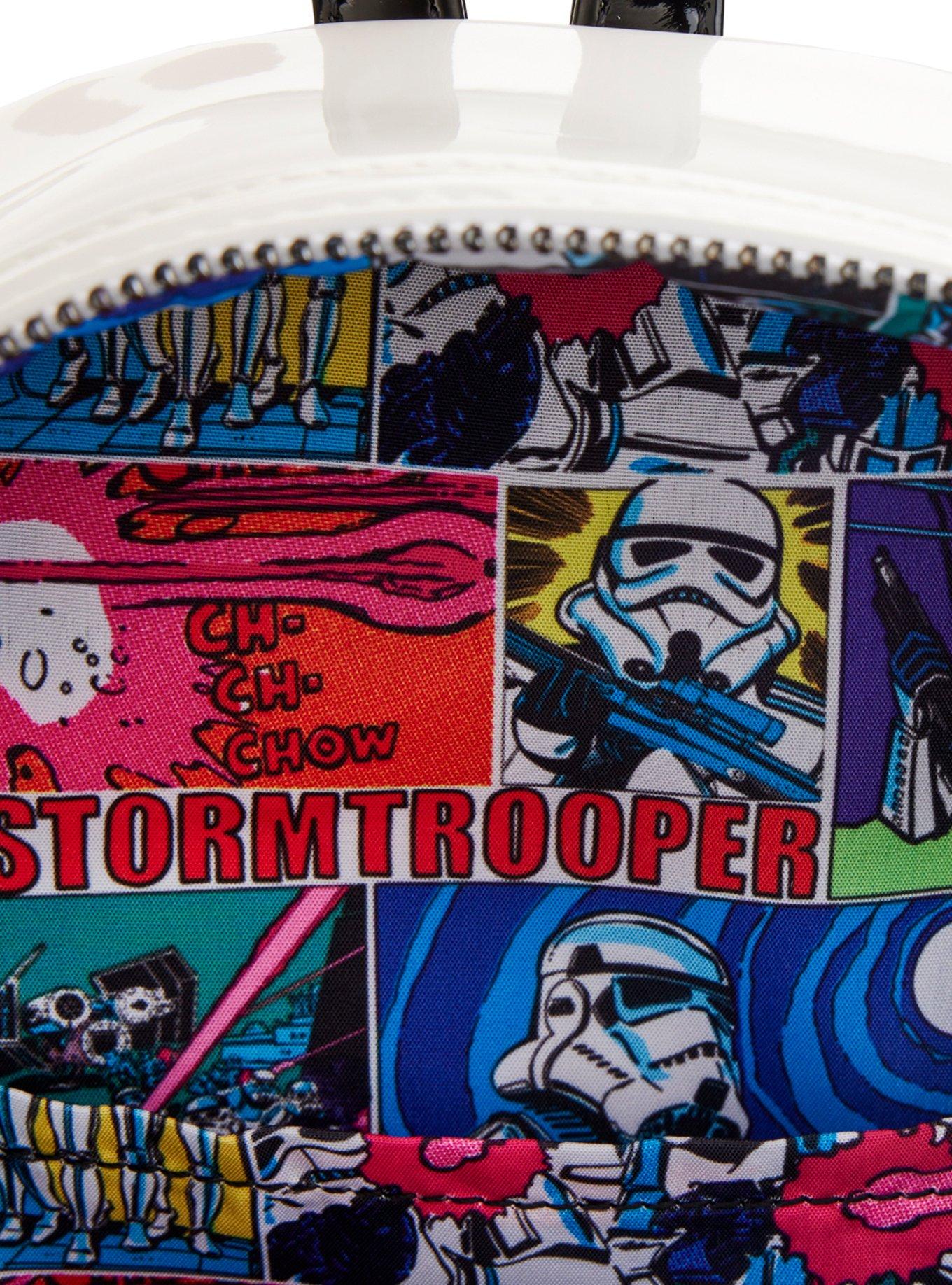 Loungefly Star Wars Stormtrooper Lenticular Figural Mini Backpack, , alternate