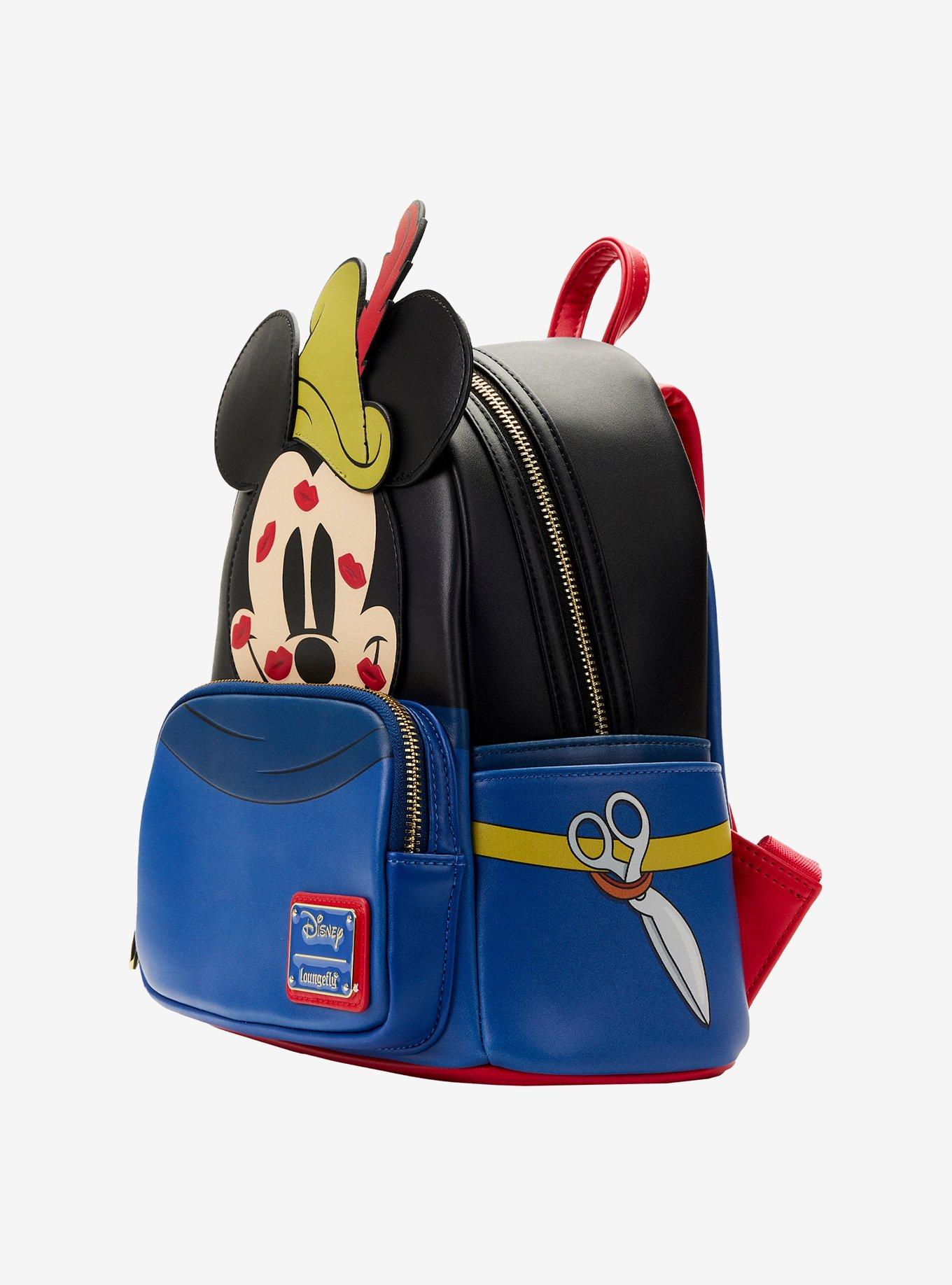 Loungefly Disney Brave Little Tailor Mickey Mouse Figural Mini Backpack, , alternate - view 3