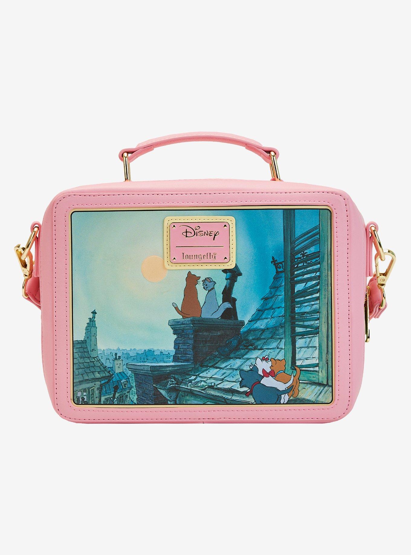 Loungefly Disney The Aristocats Jazz Scene Lunch Box Crossbody Bag, , alternate