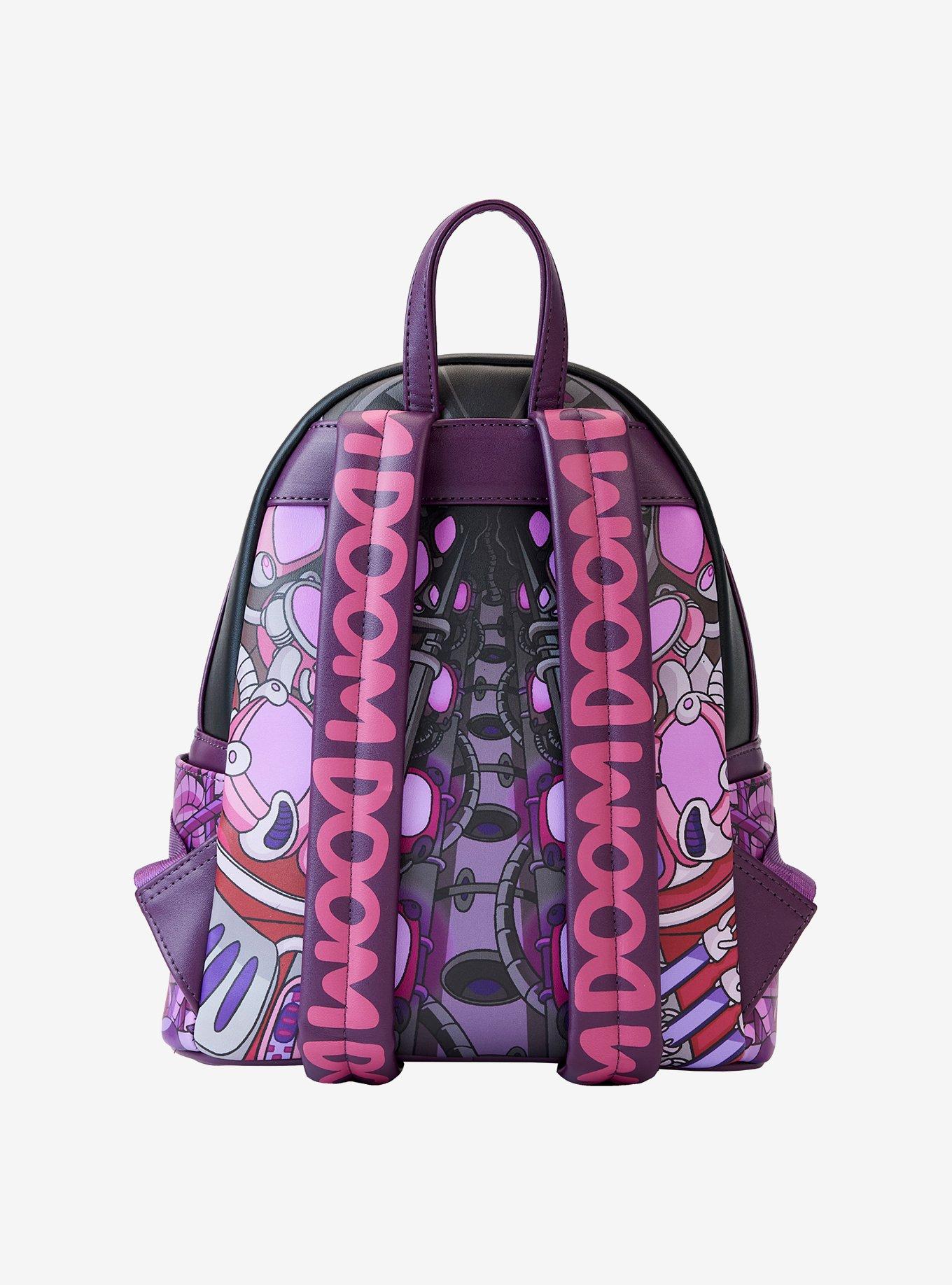 Loungefly Invader Zim Secret Lair Mini Backpack, , alternate