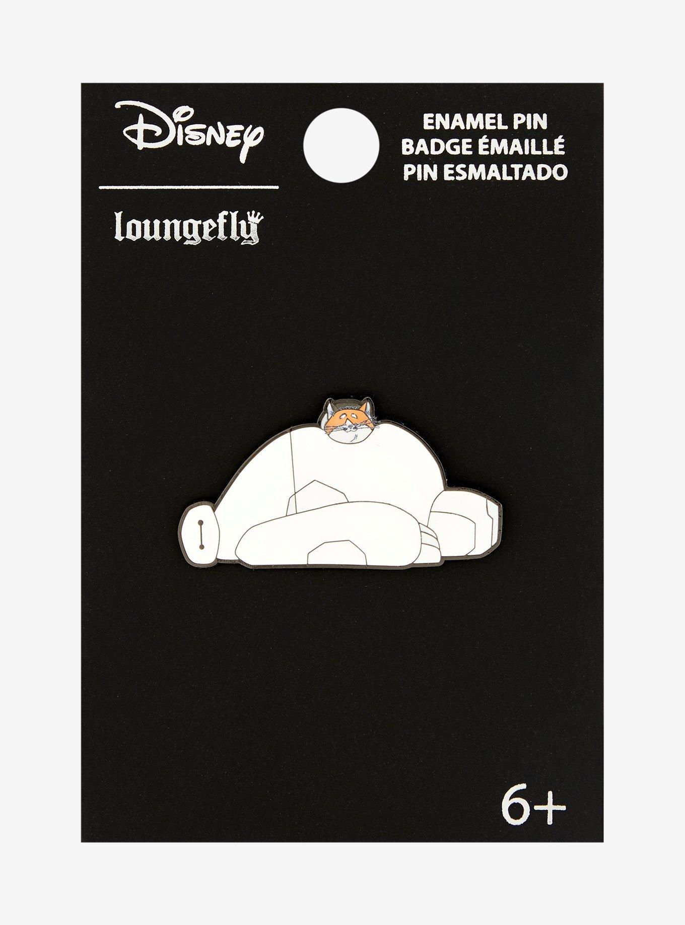 Loungefly Disney Big Hero 6 Baymax & Mochi Enamel Pin