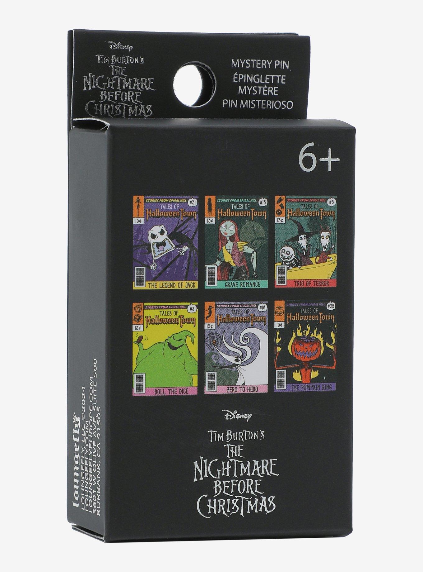 Loungefly The Nightmare Before Christmas Comic Book Cover Blind Box Enamel Pin, , alternate
