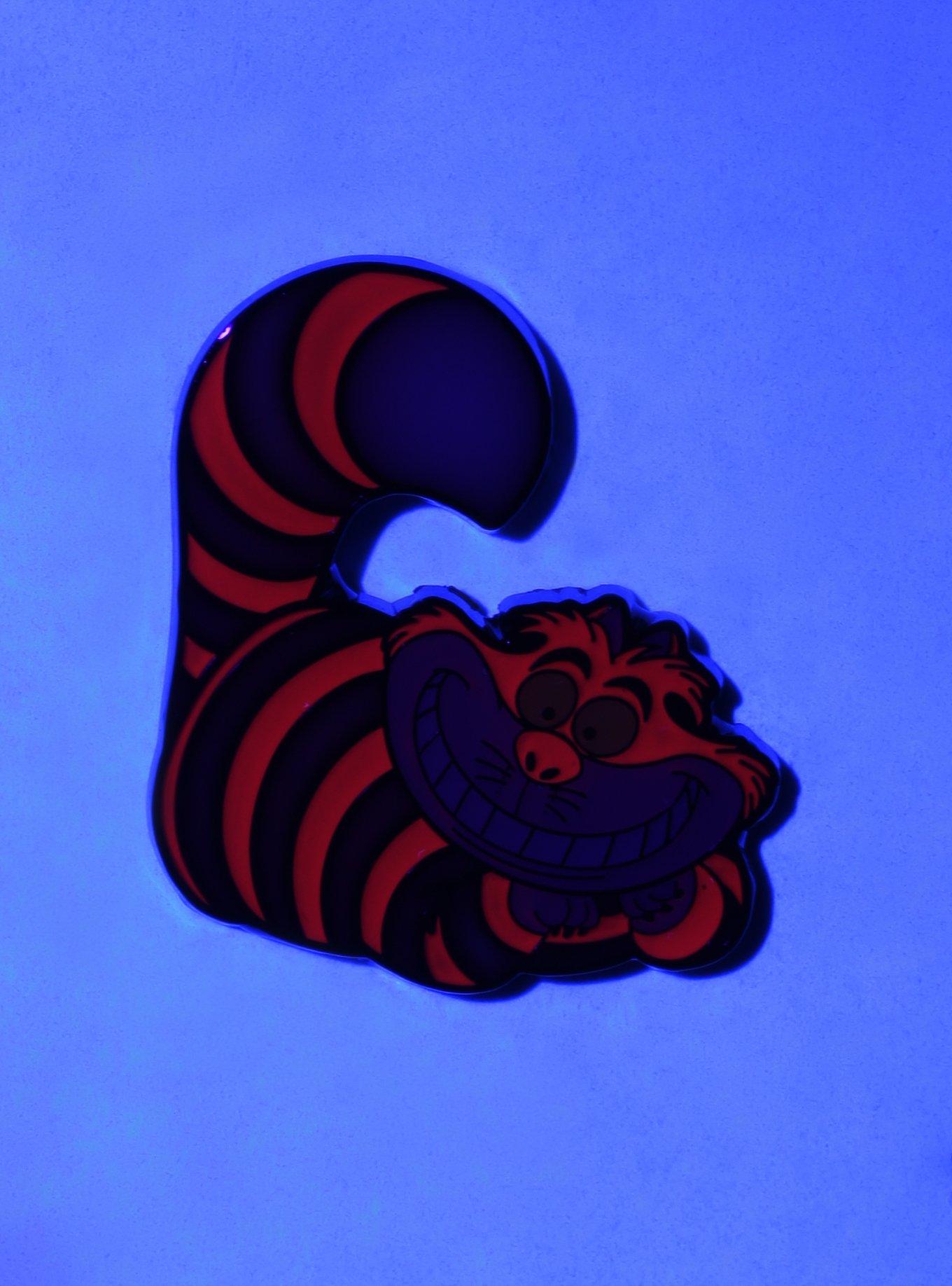 Loungefly Disney Alice In Wonderland Cheshire Cat Enamel Pin, , hi-res