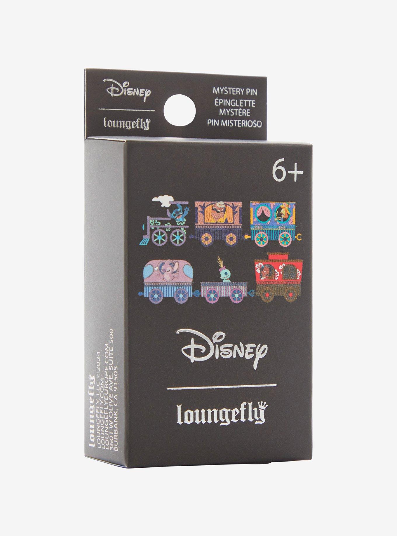Loungefly Disney Lilo & Stitch Train Blind Box Enamel Pin, , alternate