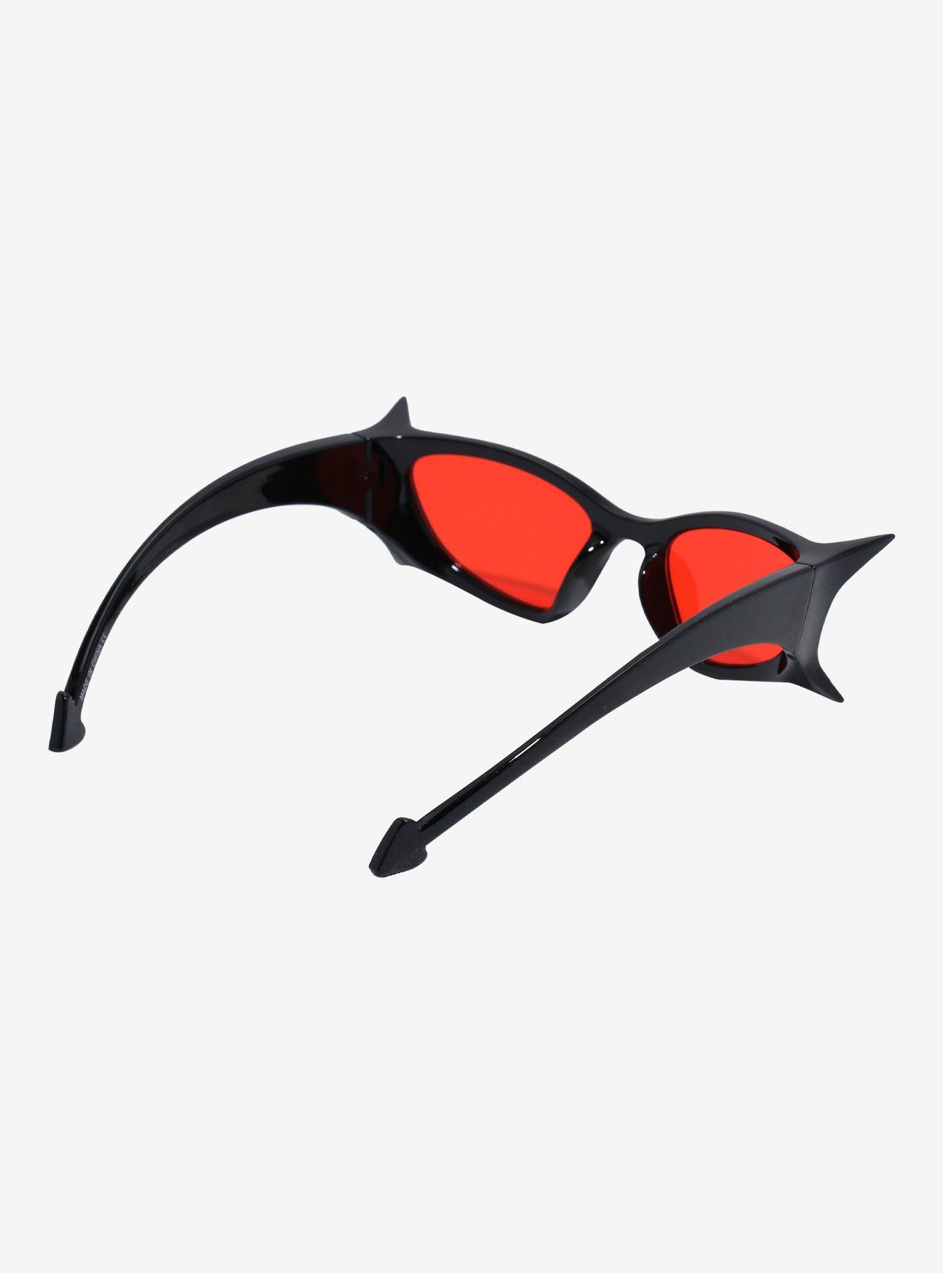 Black Spike Sunglasses, , hi-res