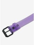 Purple Jelly Clear Belt, MULTI, alternate