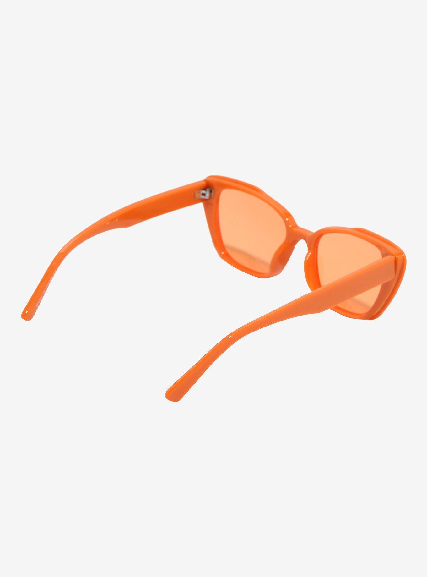 Orange Cat Eye Sunglasses, , hi-res