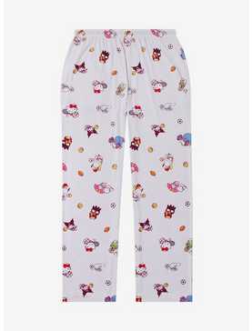 Sanrio Hello Kitty and Friends Sporty Allover Print Sleep Pants — BoxLunch Exclusive, , hi-res