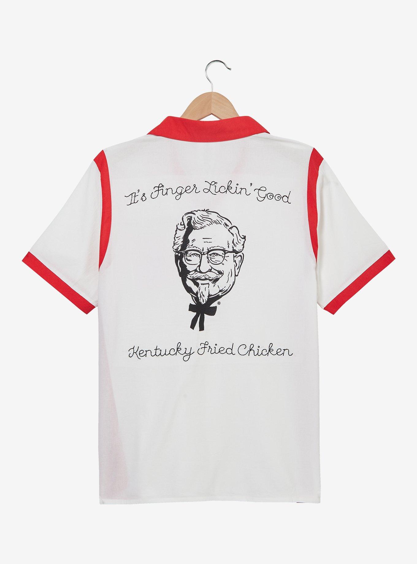 KFC Colonel Sanders Color Block Woven Button-Up - BoxLunch Exclusive, , hi-res