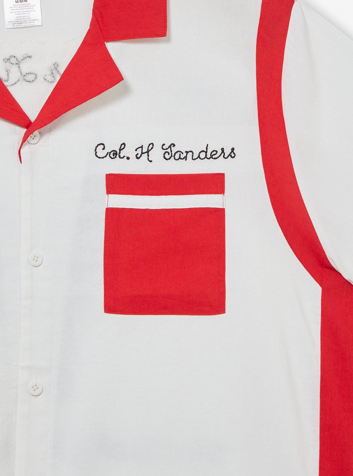 KFC Colonel Sanders Color Block Woven Button-Up - BoxLunch Exclusive, , alternate