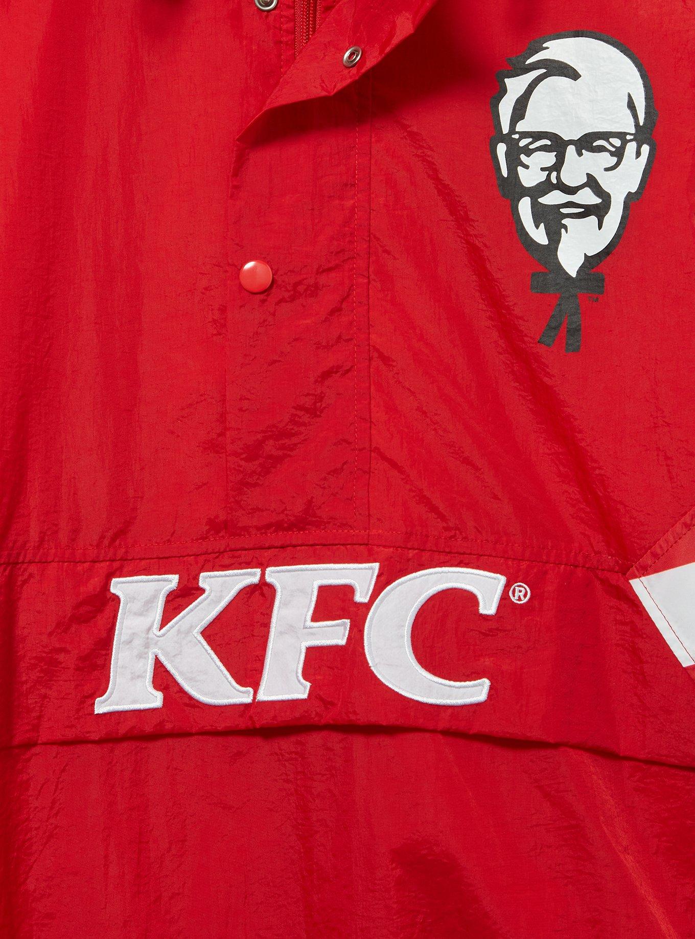 KFC Colonel Sanders Color Blocked Windbreaker - BoxLunch Exclusive, RED, alternate