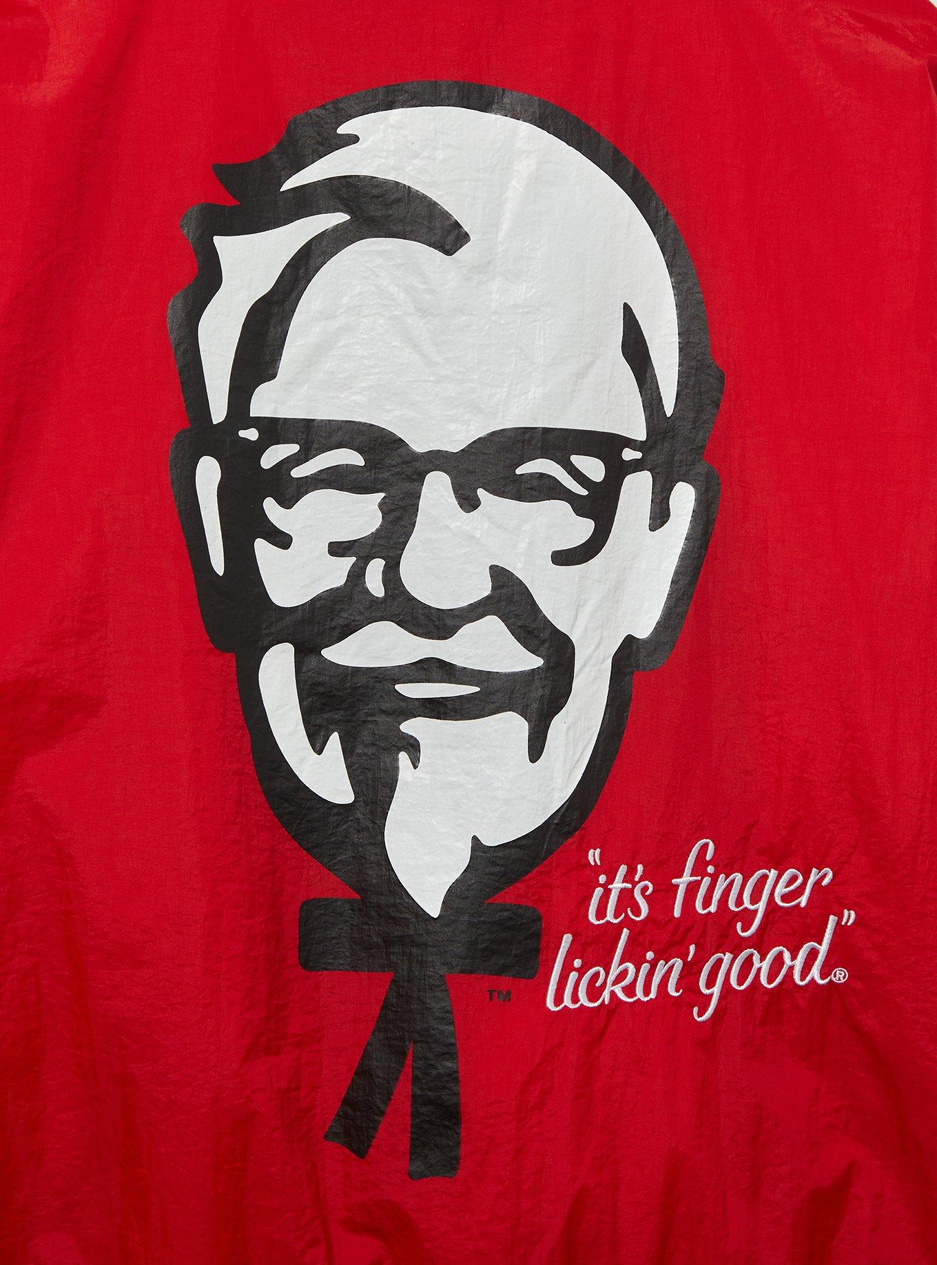 KFC Colonel Sanders Color Blocked Windbreaker - BoxLunch Exclusive, RED, alternate