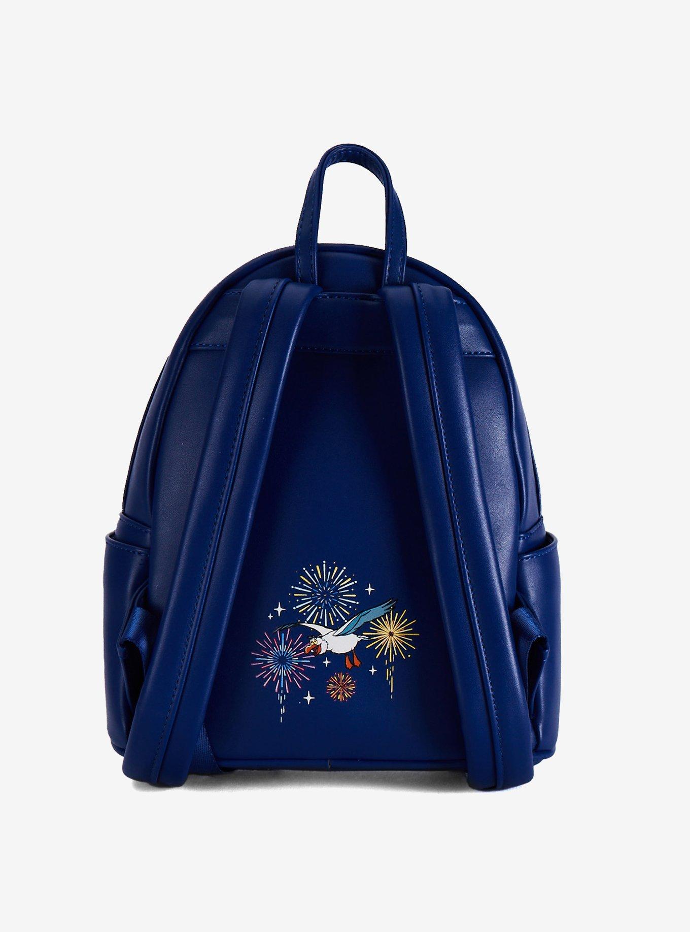 Loungefly Disney The Little Mermaid Ariel Fireworks Glow & Light-Up Mini Backpack, , alternate