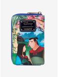 Loungefly Disney Mulan Castle Zipper Wallet, , alternate