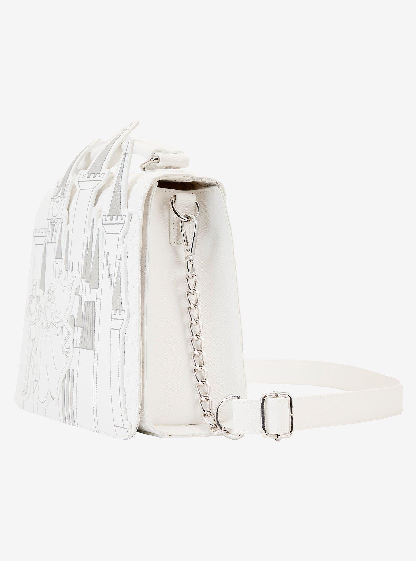 Loungefly Disney Cinderella Wedding Castle Crossbody Bag, , alternate