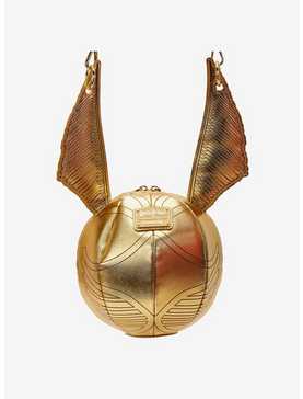 Loungefly Harry Potter Golden Snitch Crossbody Bag, , hi-res