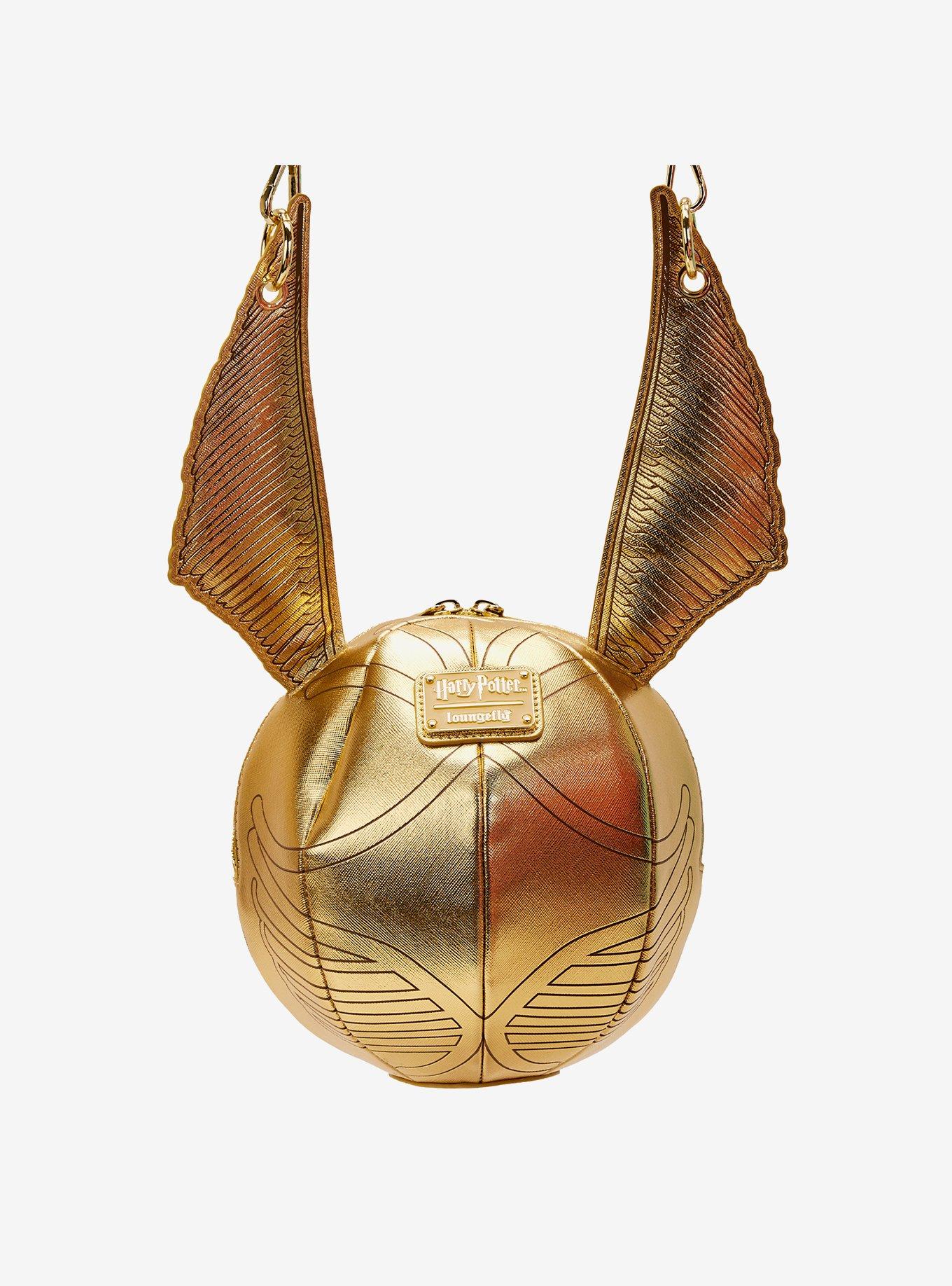 Loungefly Harry Potter Golden Snitch Crossbody Bag, , alternate