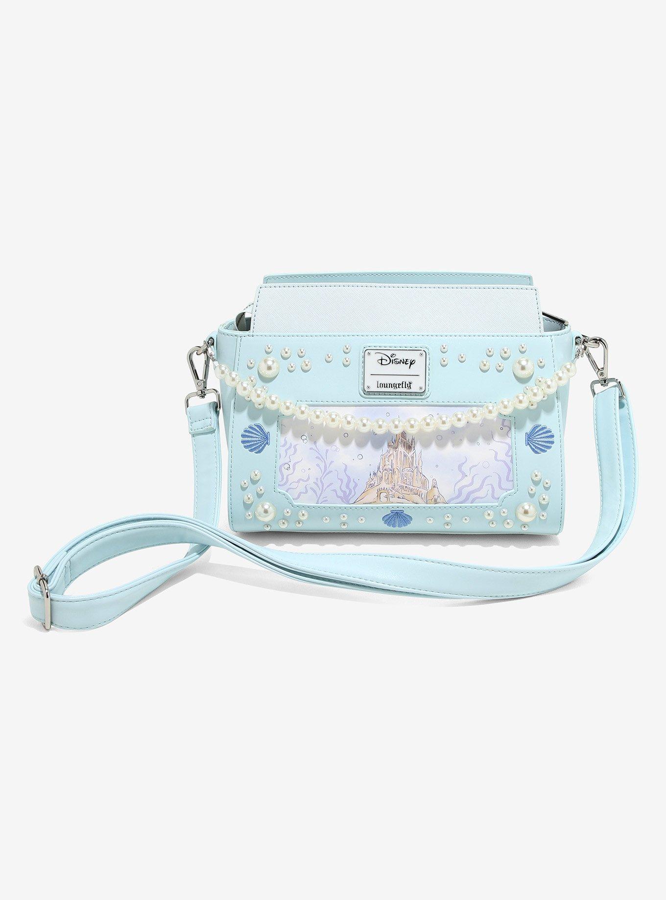 Loungefly Disney The Little Mermaid Ariel Pearl Portrait Crossbody Bag - BoxLunch Exclusive, , alternate