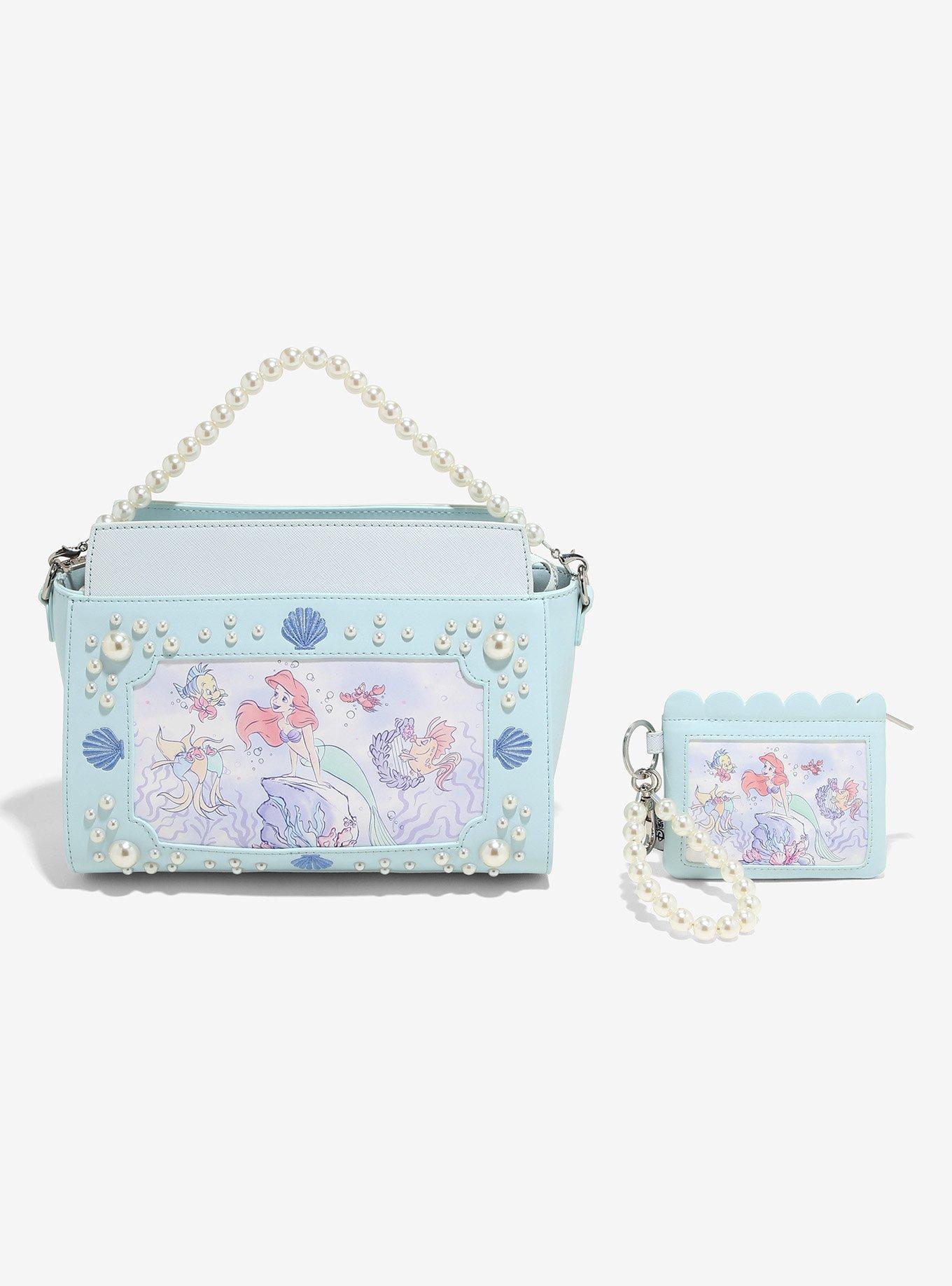 Loungefly Disney The Little Mermaid Ariel Pearl Portrait Crossbody Bag - BoxLunch Exclusive, , alternate