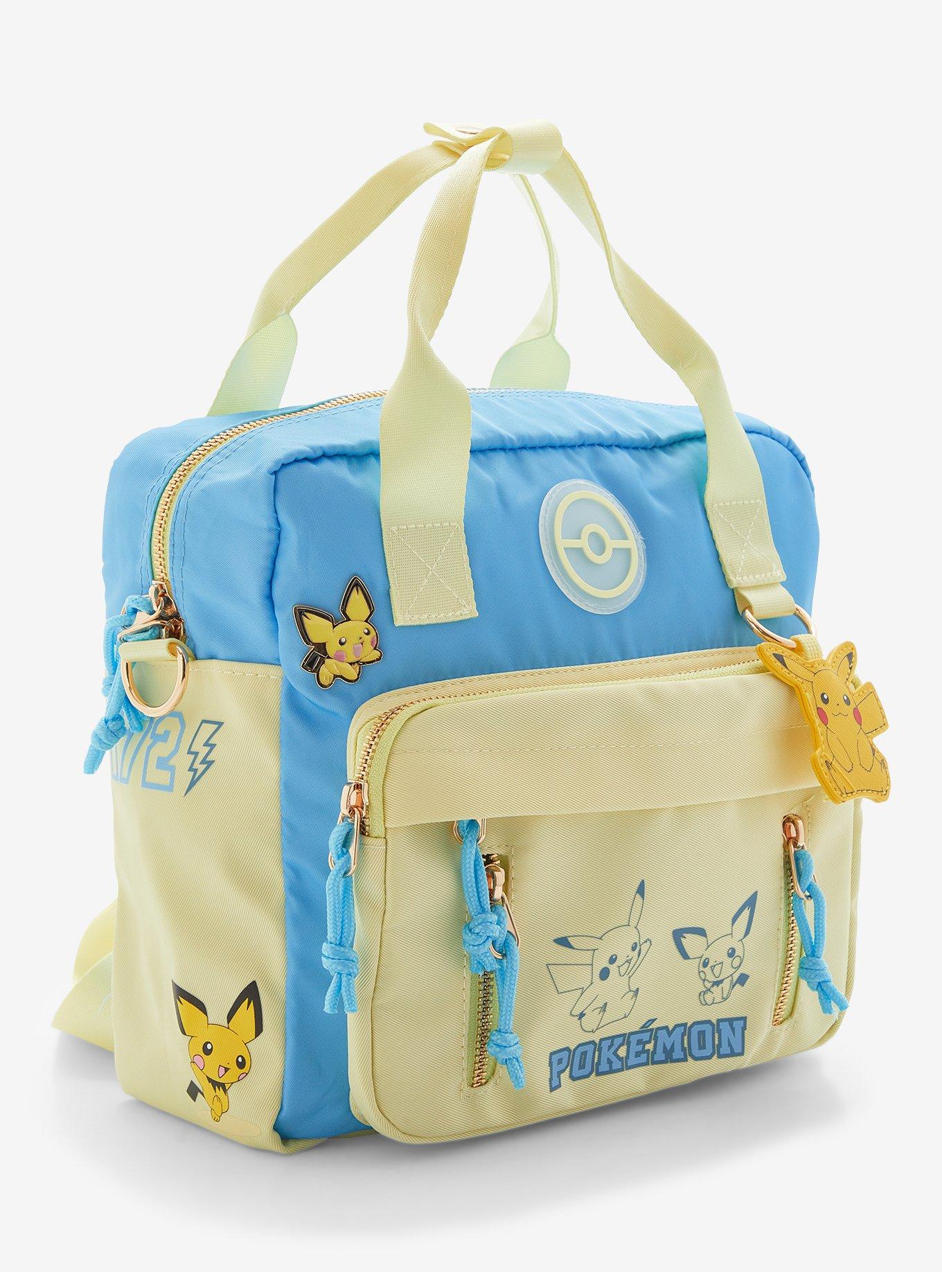Pokémon Pikachu Convertible Crossbody Bag — BoxLunch Exclusive, , hi-res