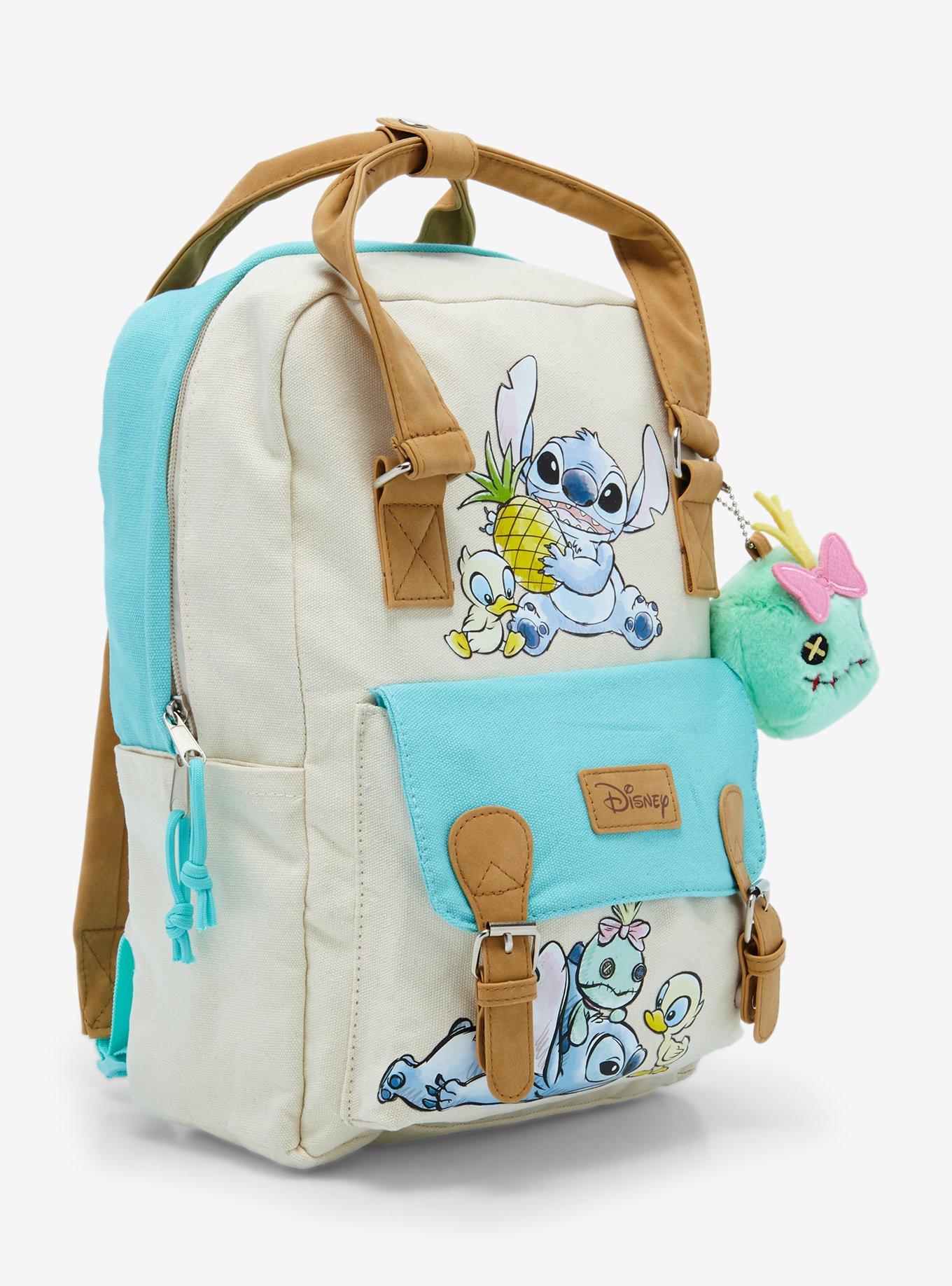 Disney Lilo & Stitch Duckling, Scrump, & Stitch Buckle Backpack — BoxLunch Exclusive, , alternate