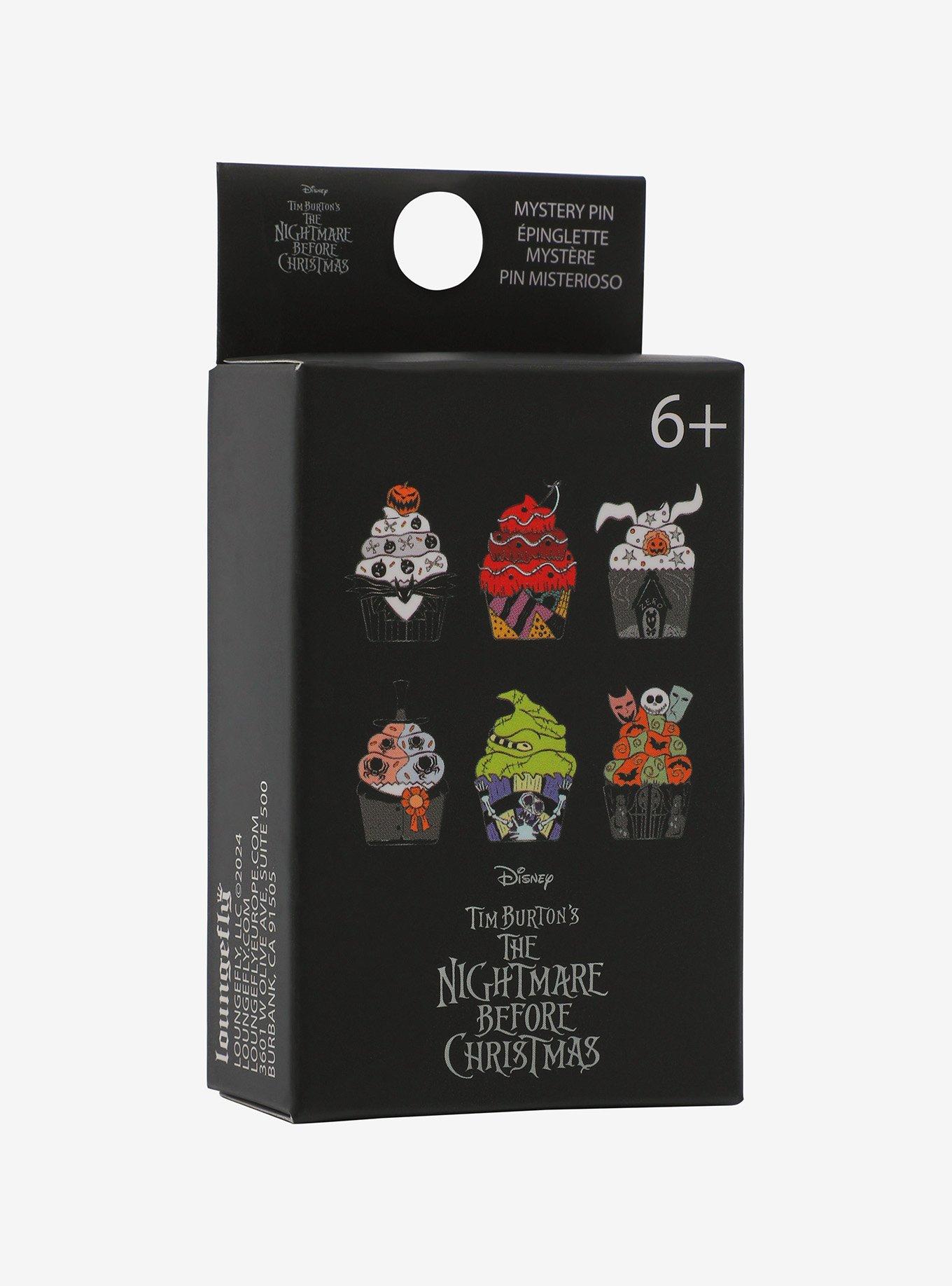 Loungefly The Nightmare Before Christmas Cupcake Blind Box Enamel Pin, , alternate