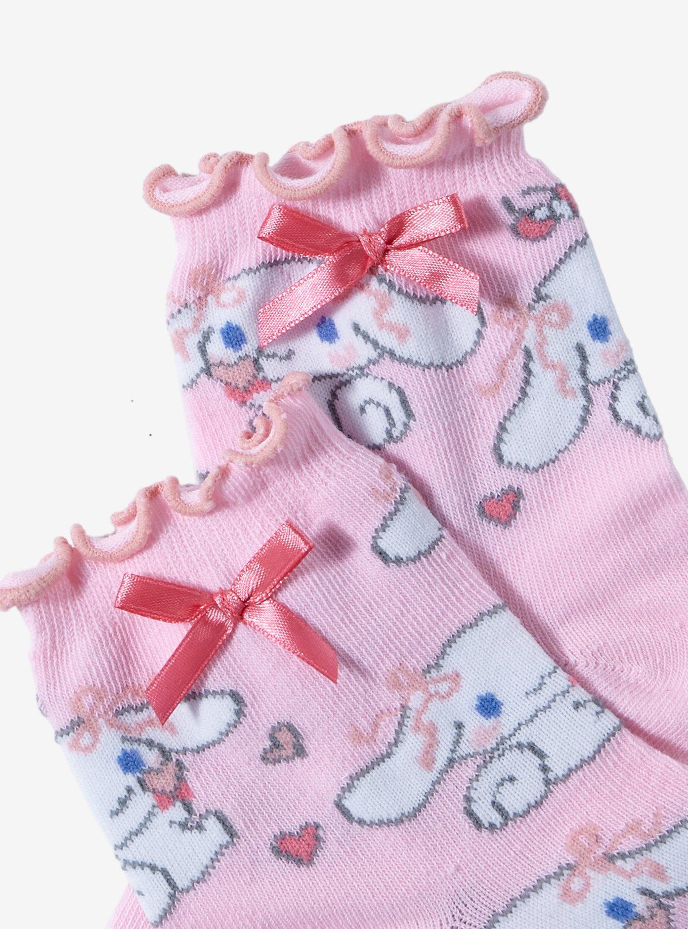 Cinnamoroll Cherries Bow Ankle Socks