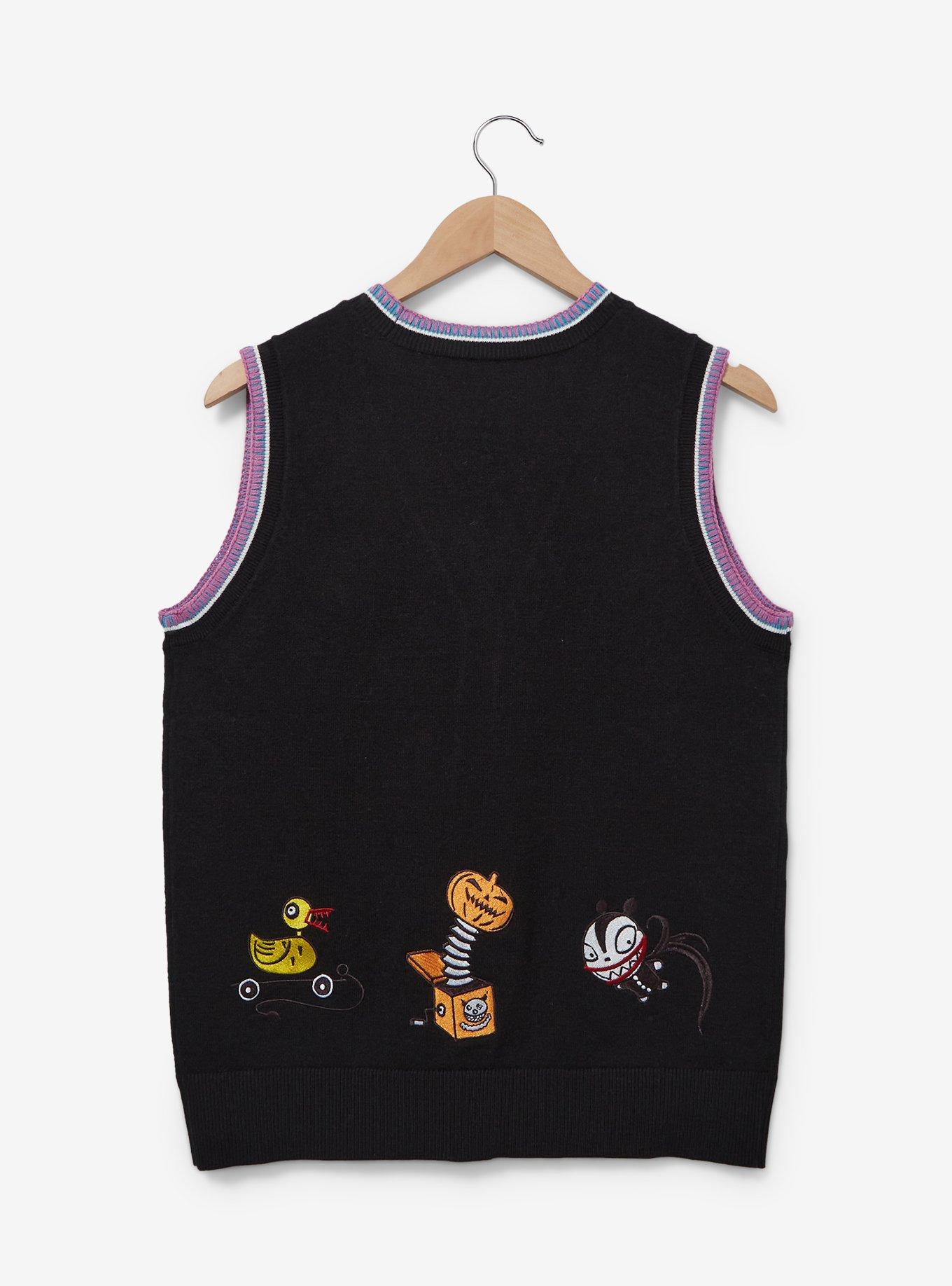 Her Universe The Nightmare Before Christmas Lock Shock & Barrel Vest, MULTI, alternate