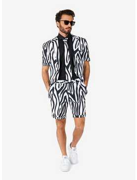 Zazzy Zebra Summer Short Suit, , hi-res