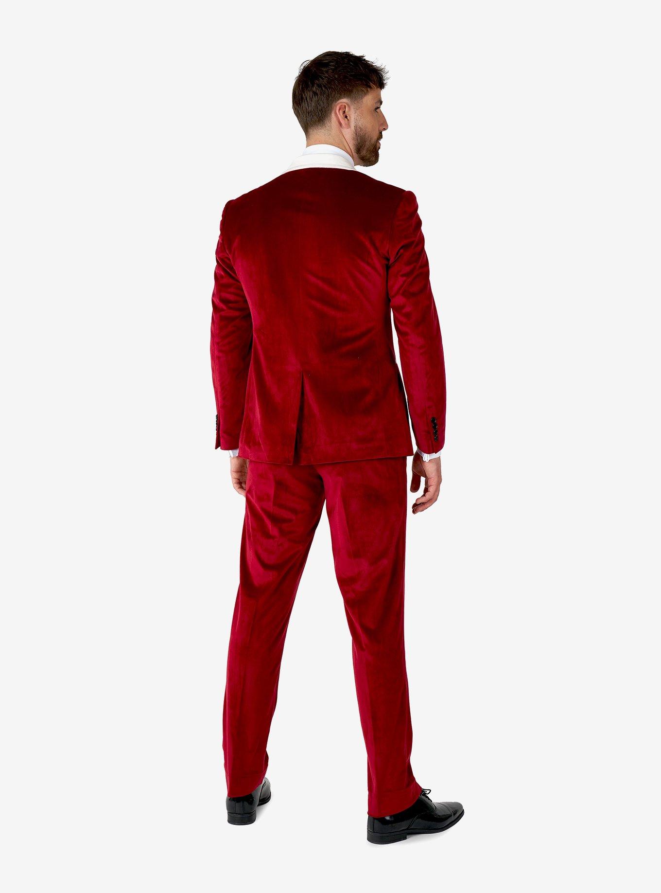 Velvet Vibes Tuxedo, RED, alternate
