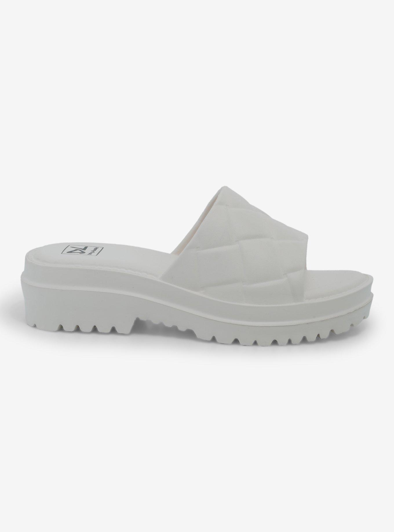 Dirty Laundry Cream Foam Chunky Sandals, , hi-res