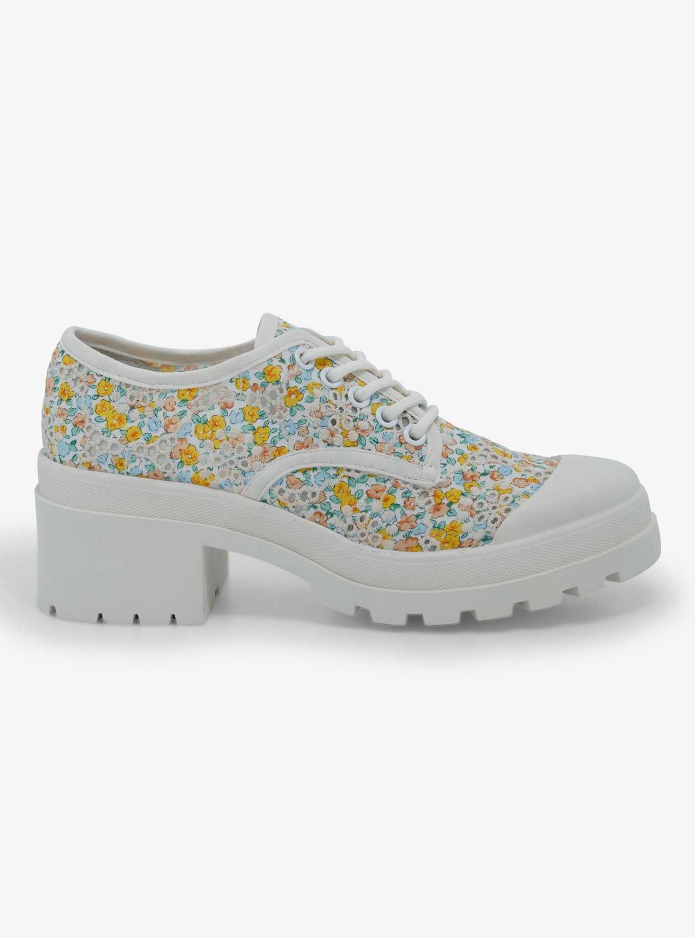 Chinese Laundry Floral Heeled Sneakers, , hi-res